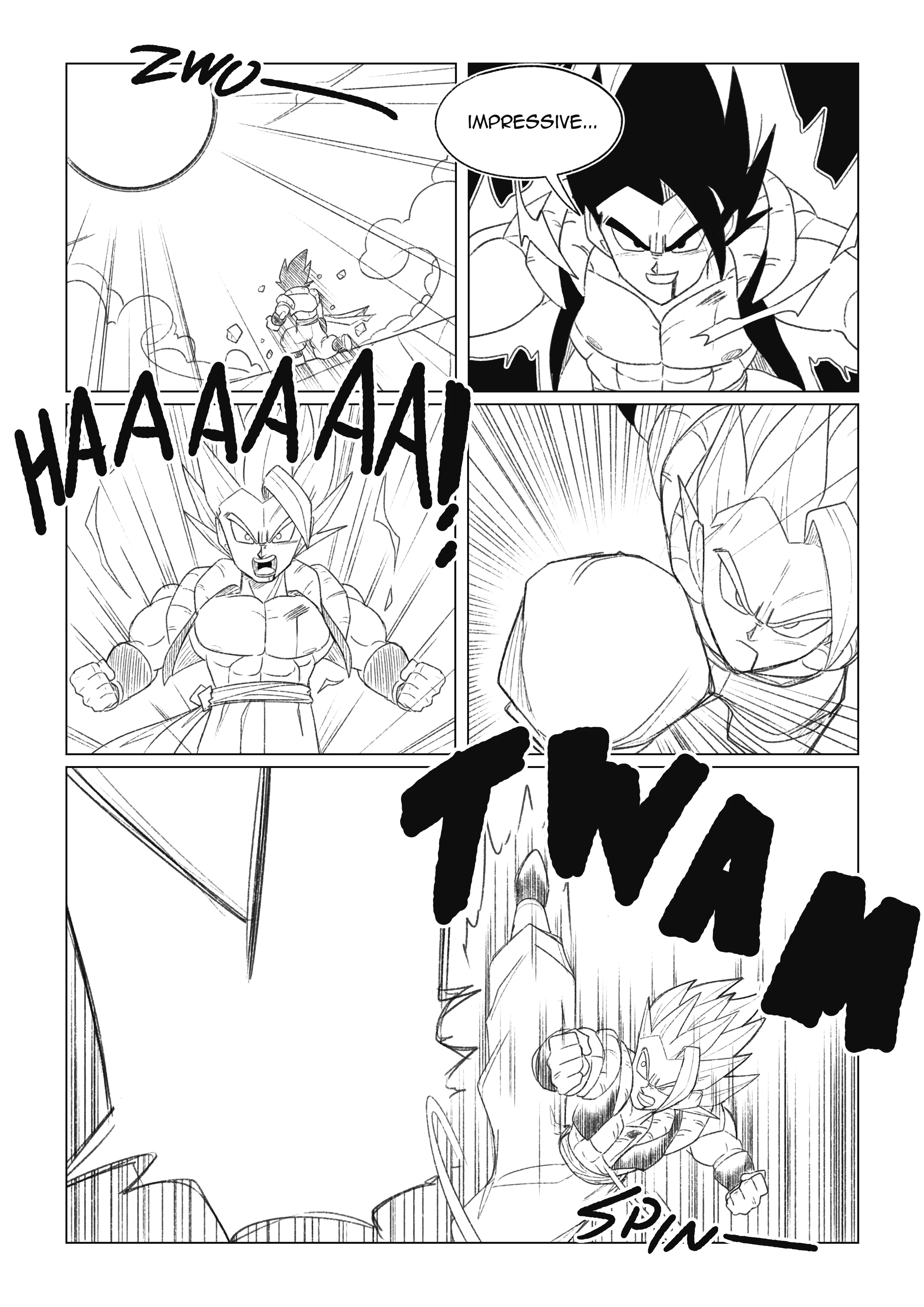 Teasing Cabba porn comic picture 54