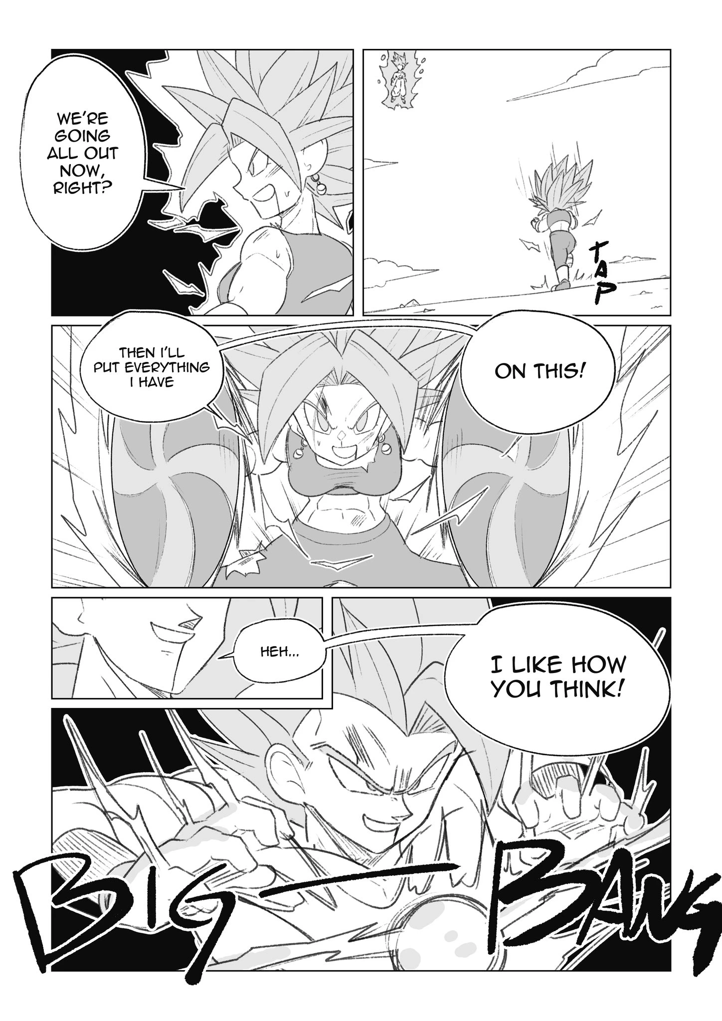 Teasing Cabba porn comic picture 60