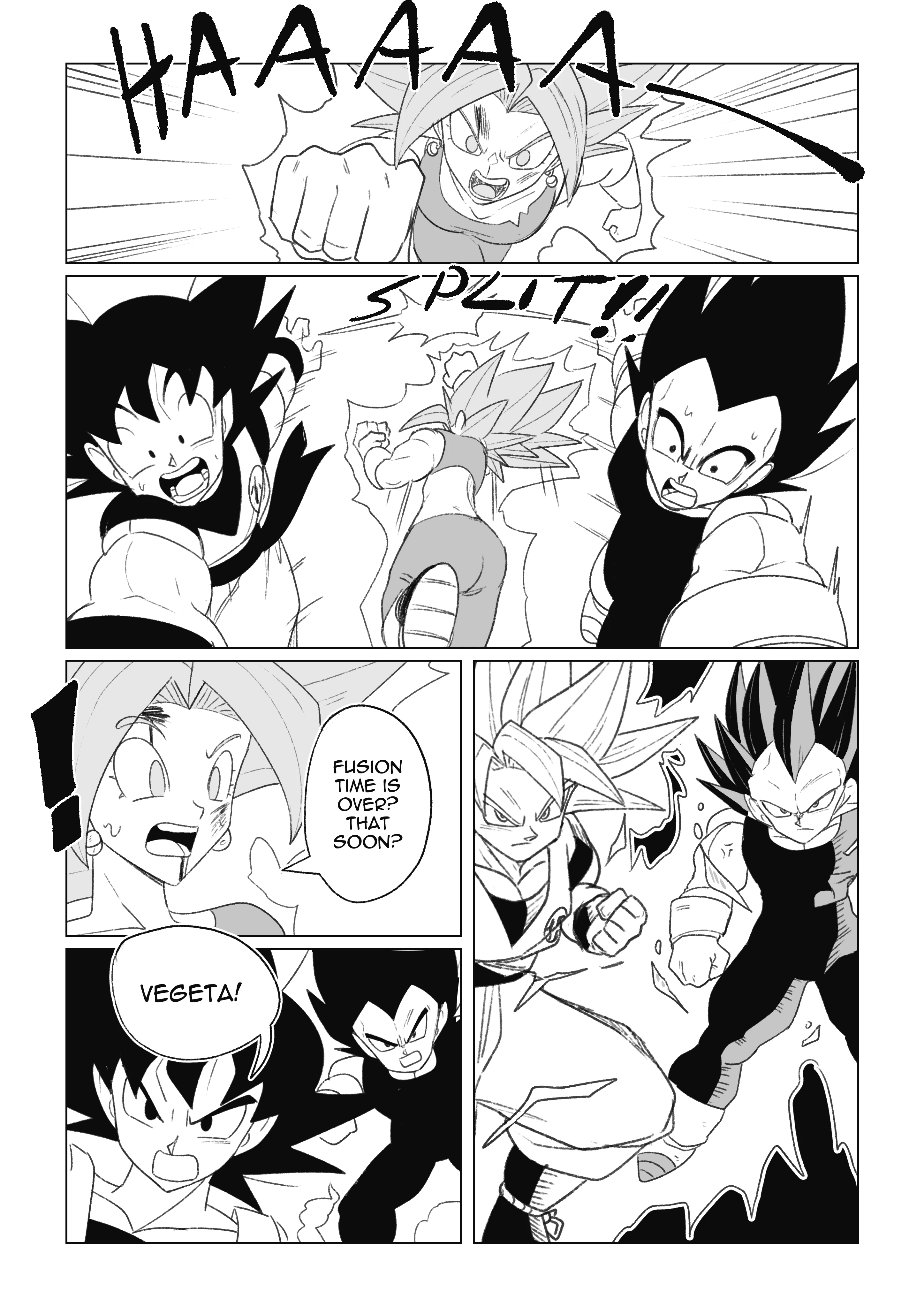Teasing Cabba porn comic picture 64