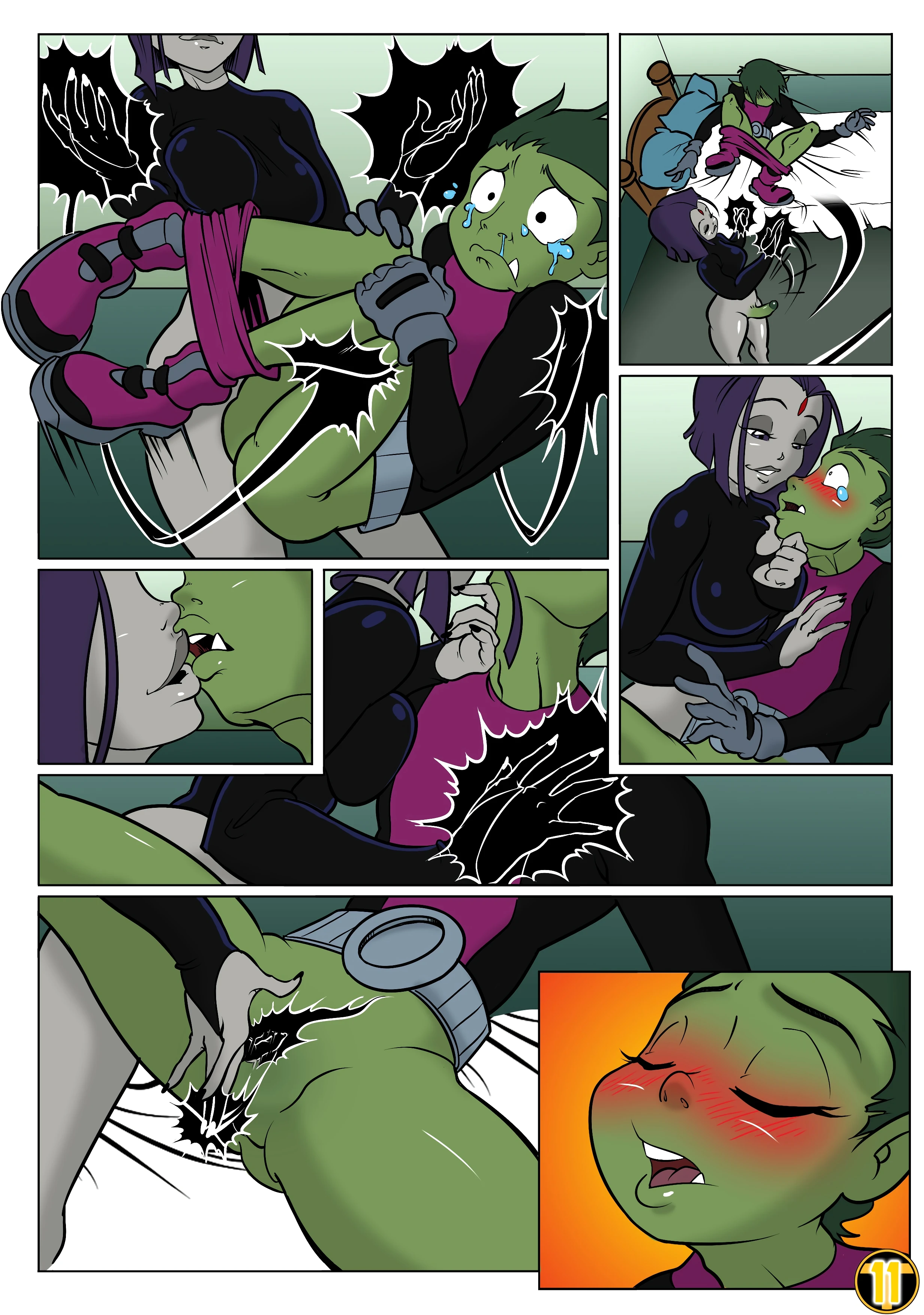 Teen Titans - RisenHentaiDemon porn comic picture 11