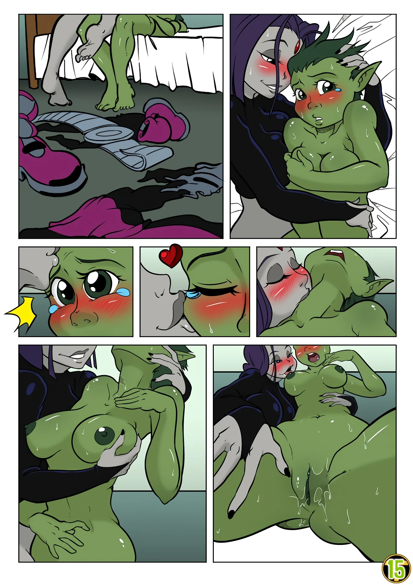 Teen Titans - RisenHentaiDemon porn comic picture 15