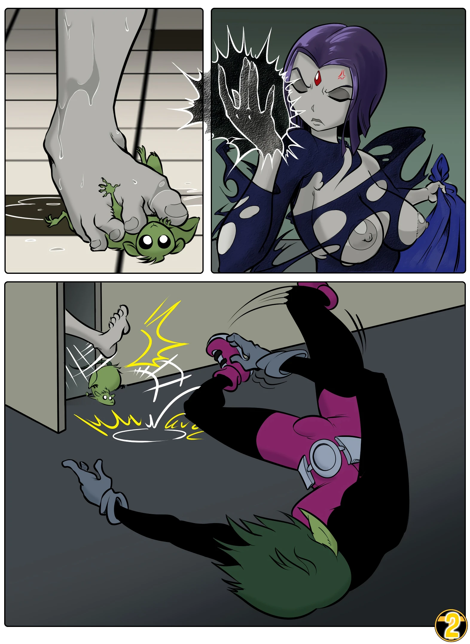 Teen Titans - RisenHentaiDemon porn comic picture 2