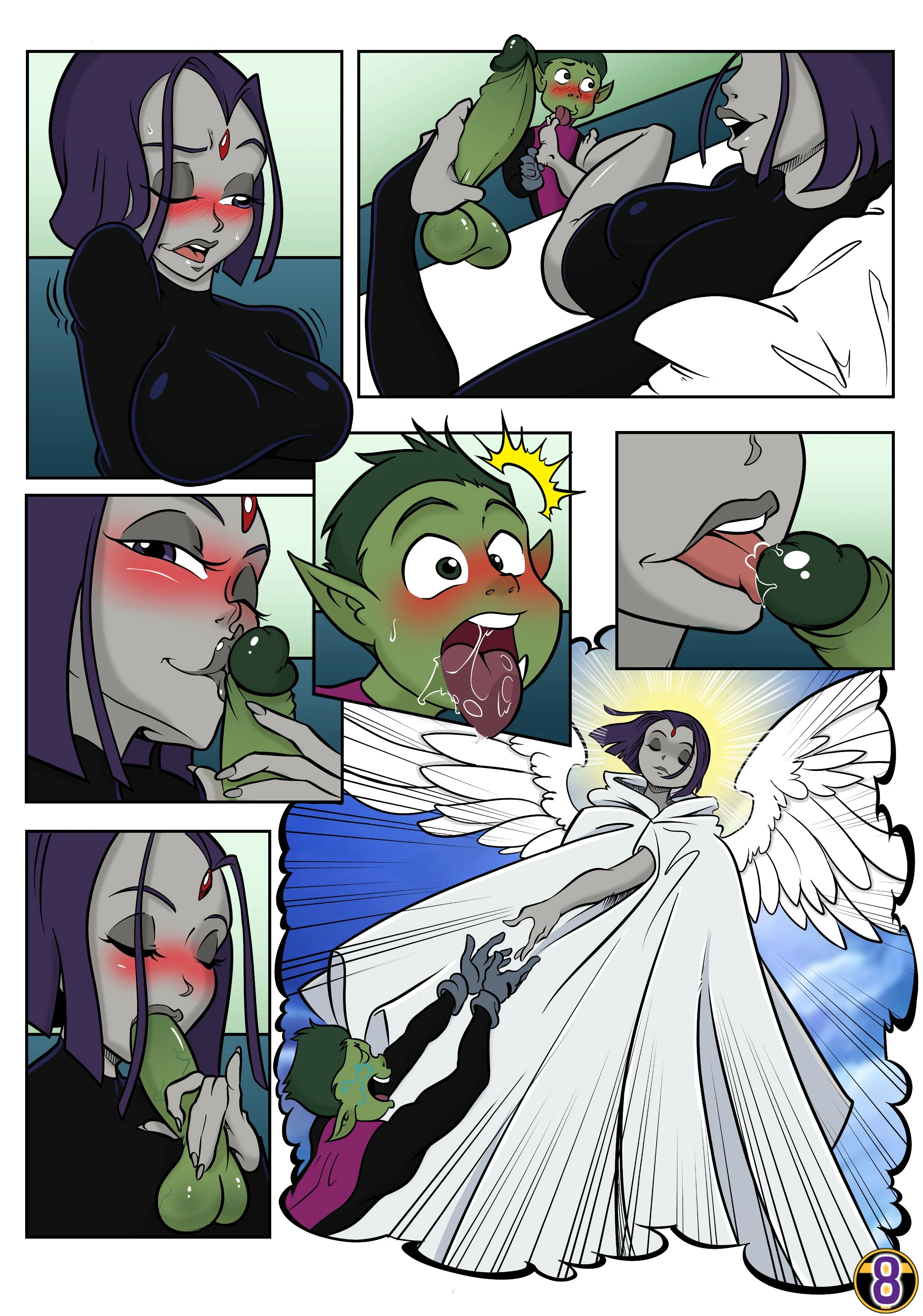 Teen Titans - RisenHentaiDemon porn comic picture 8