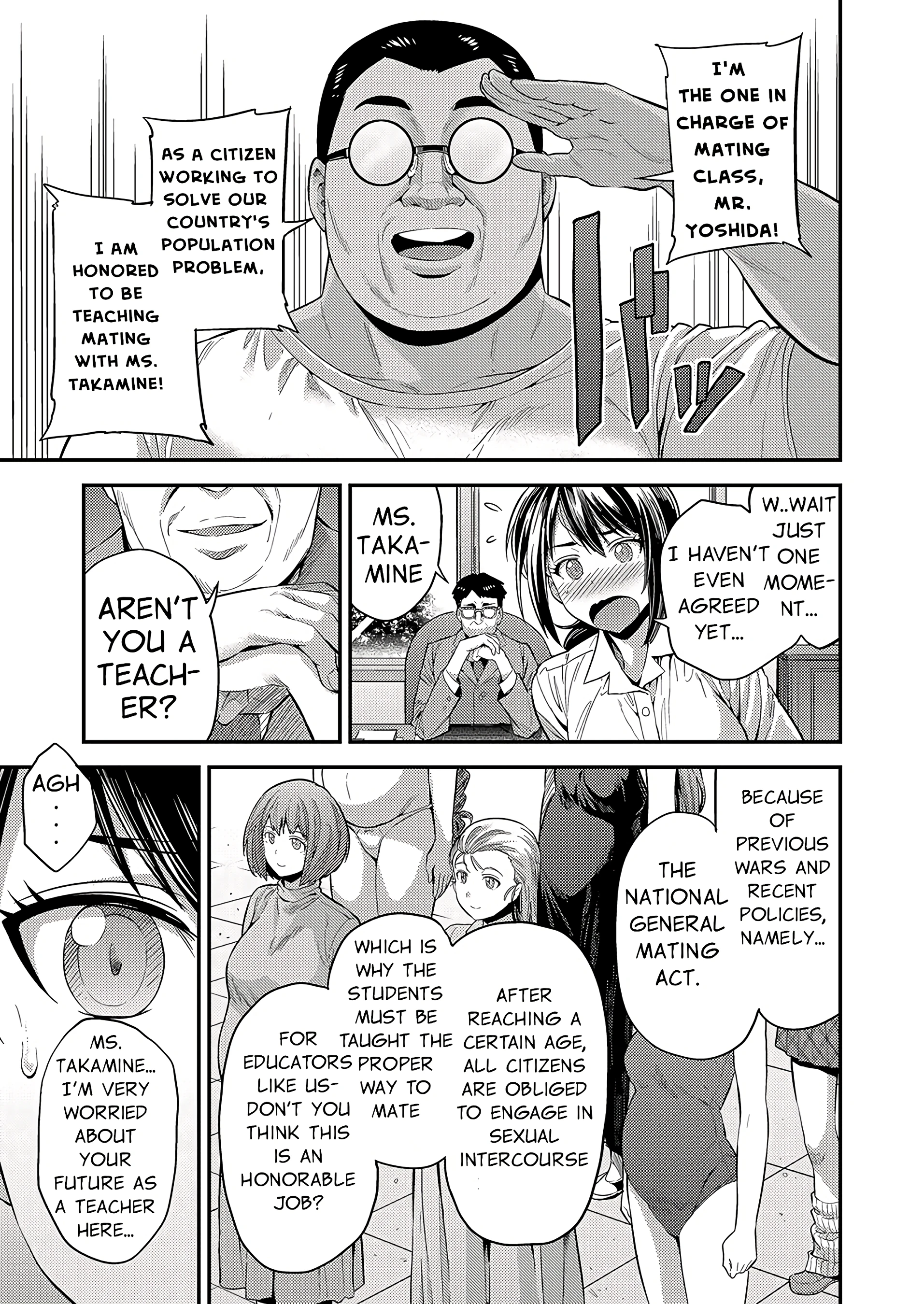 Tell Me! Mating Teacher! Teaching Making Babies with Your Body porn comic picture 3