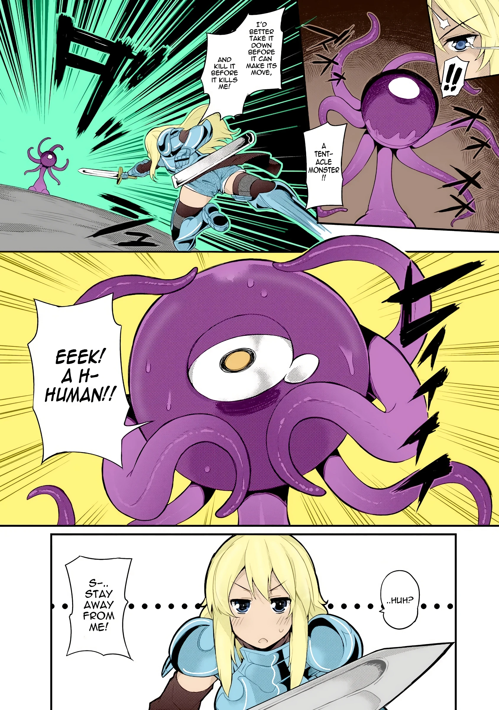 Tentacles Training porn comic picture 2