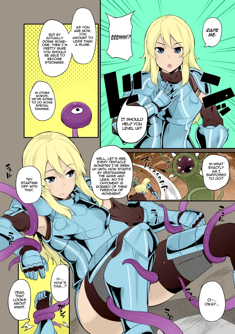 Tentacles Training porn comic picture 4