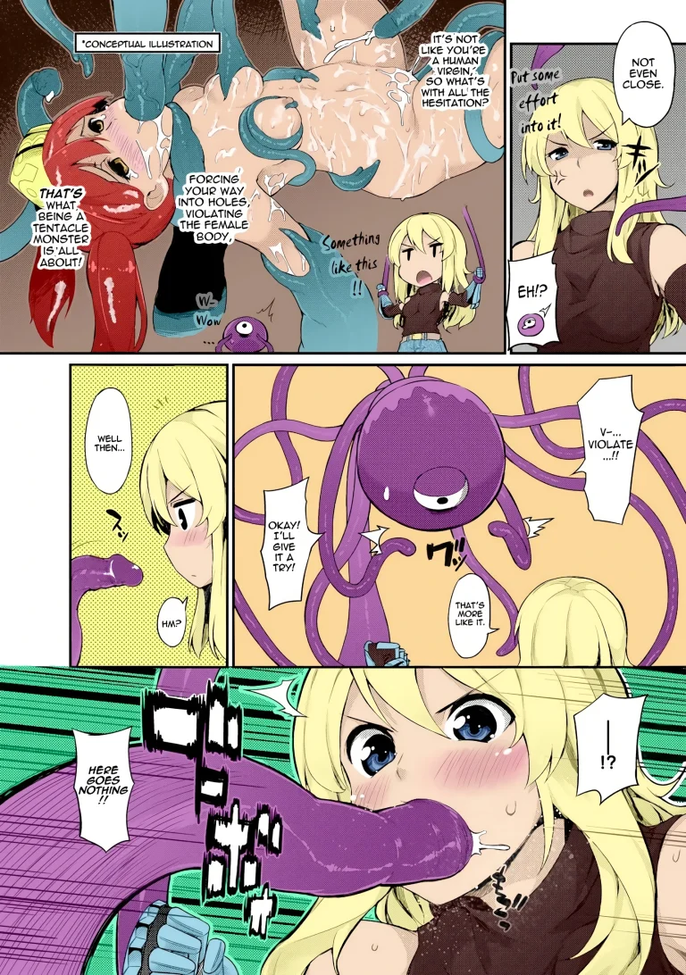 Tentacles Training porn comic picture 6