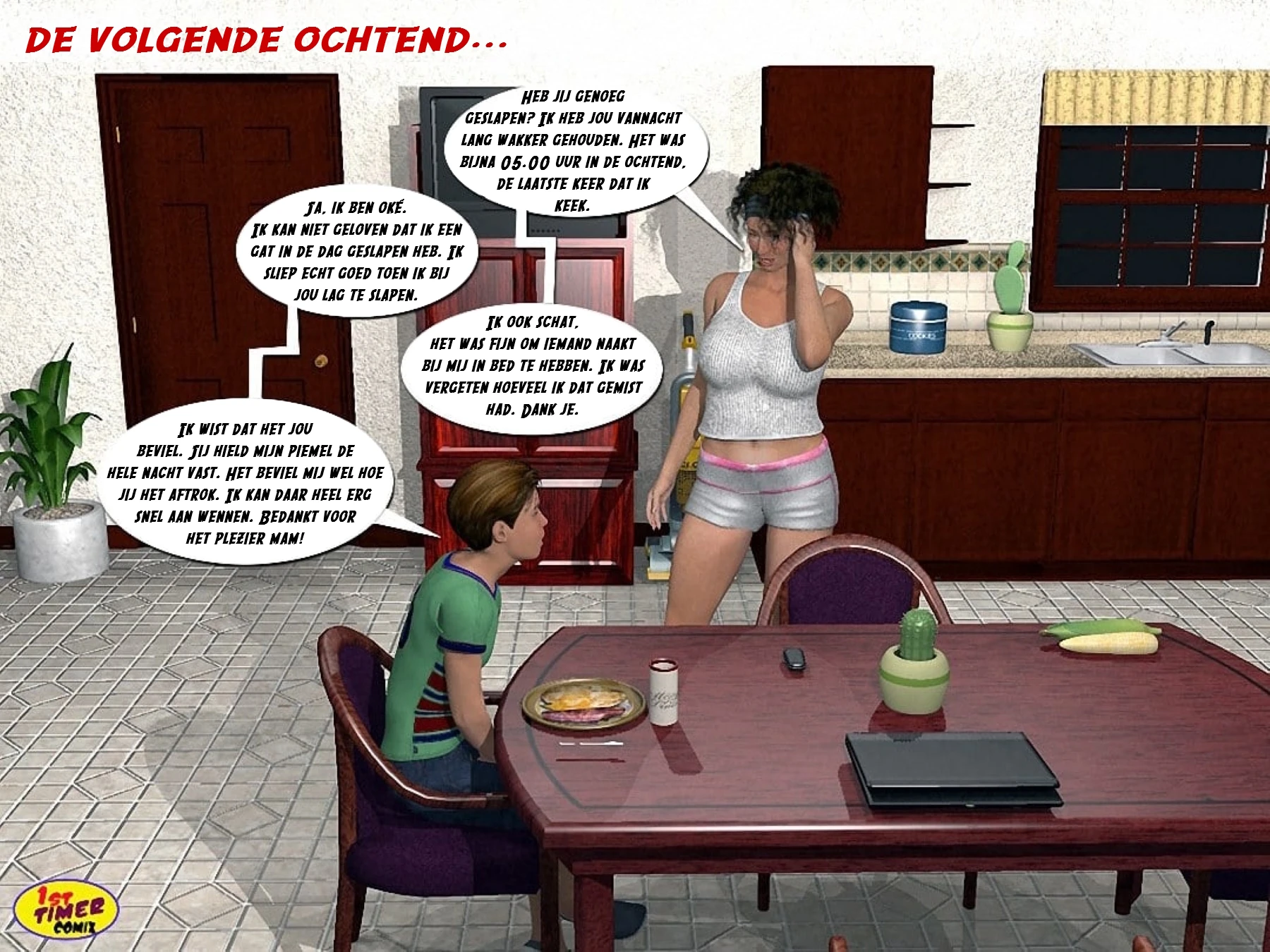 Teresa & Ben 01_At The Pool Side [NL] porn comic picture 53
