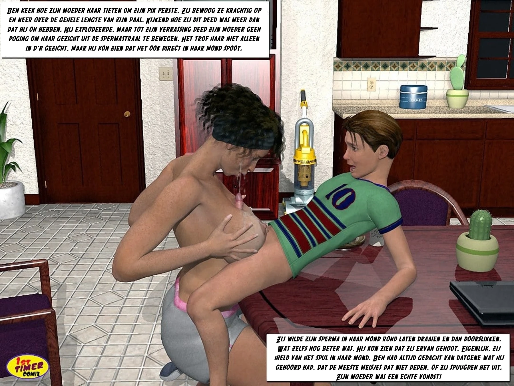 Teresa & Ben 01_At The Pool Side [NL] porn comic picture 65
