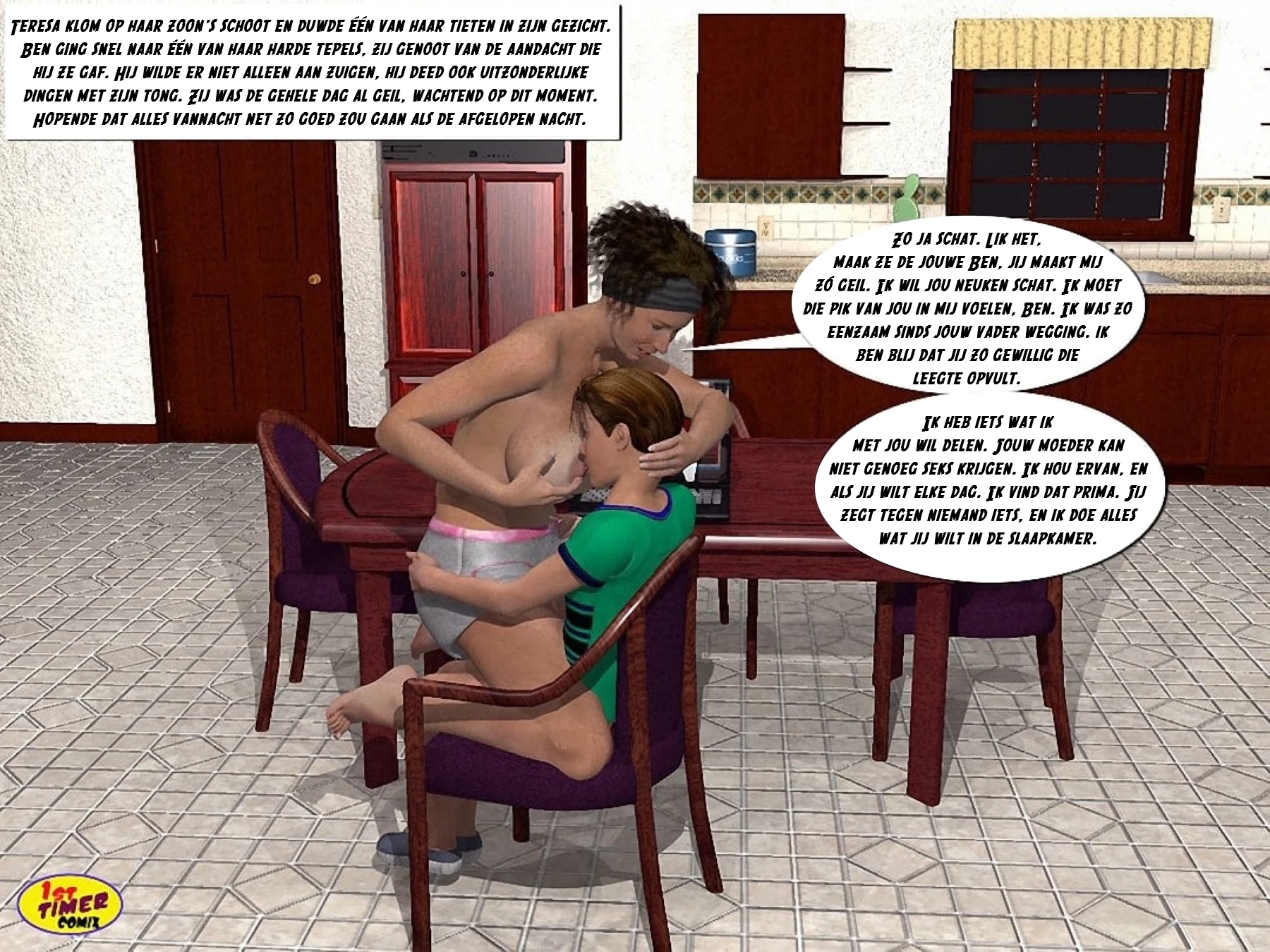 Teresa & Ben 01_At The Pool Side [NL] porn comic picture 71
