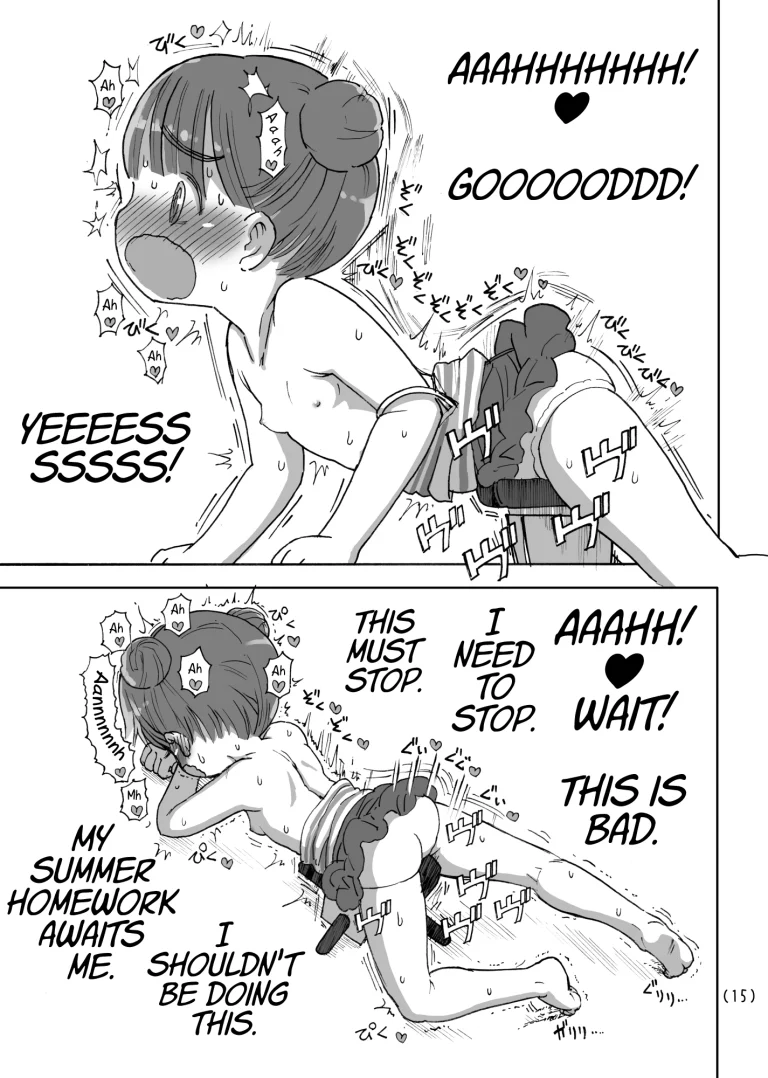 That Summer I Spent Masturbating with my Massager porn comic picture 15