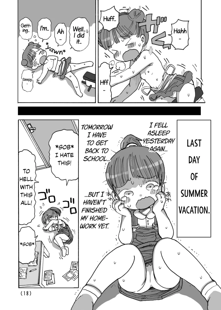 That Summer I Spent Masturbating with my Massager porn comic picture 18