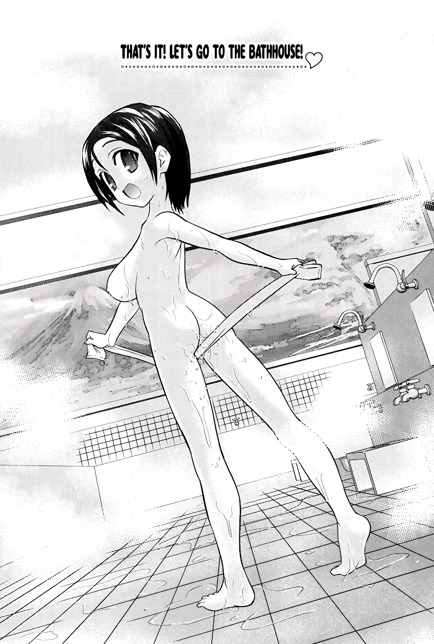 That's it! Let's Go to the Bathhouse porn comic picture 1