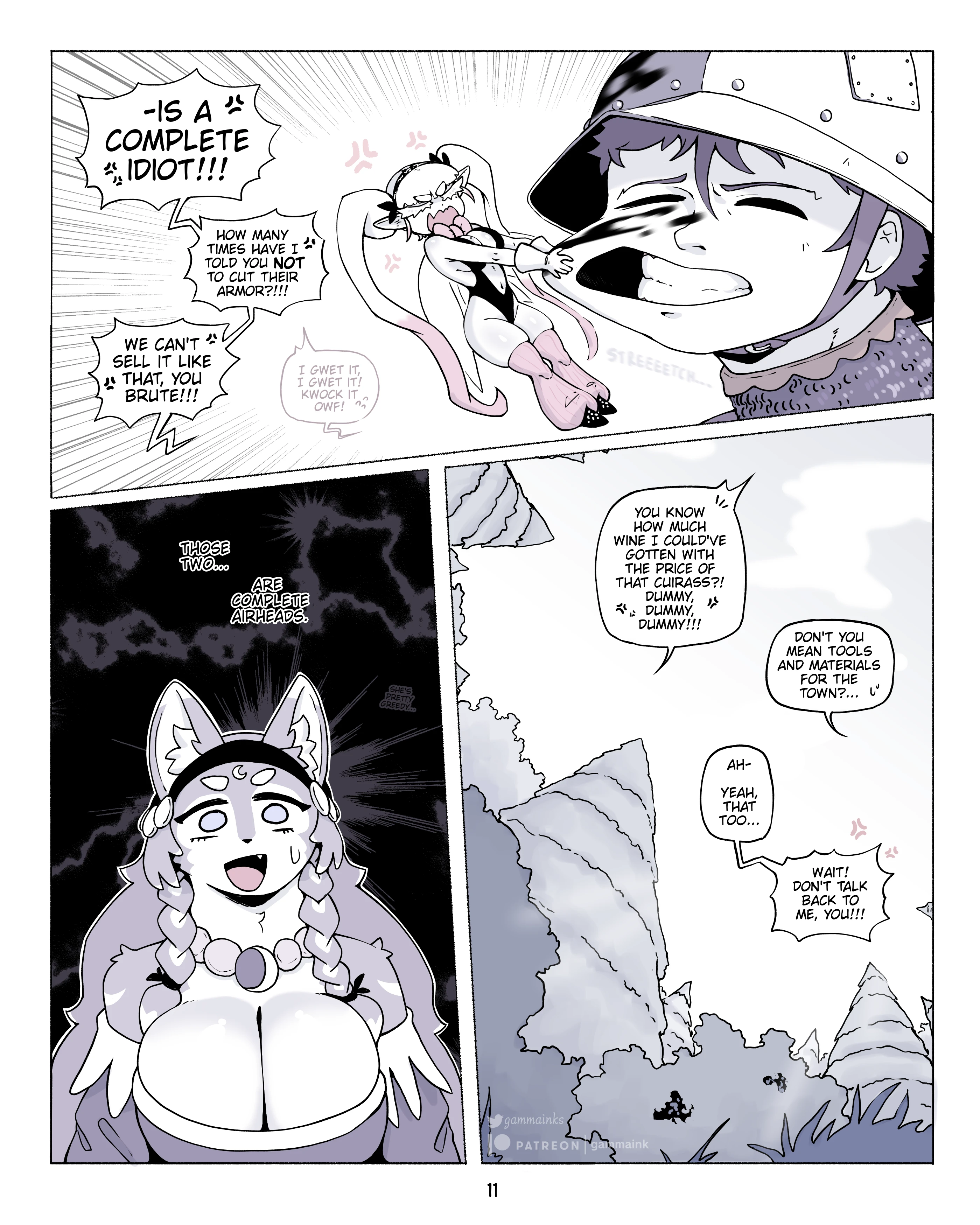 The Adventurer from Skeleton Town Chapter 1 porn comic picture 12