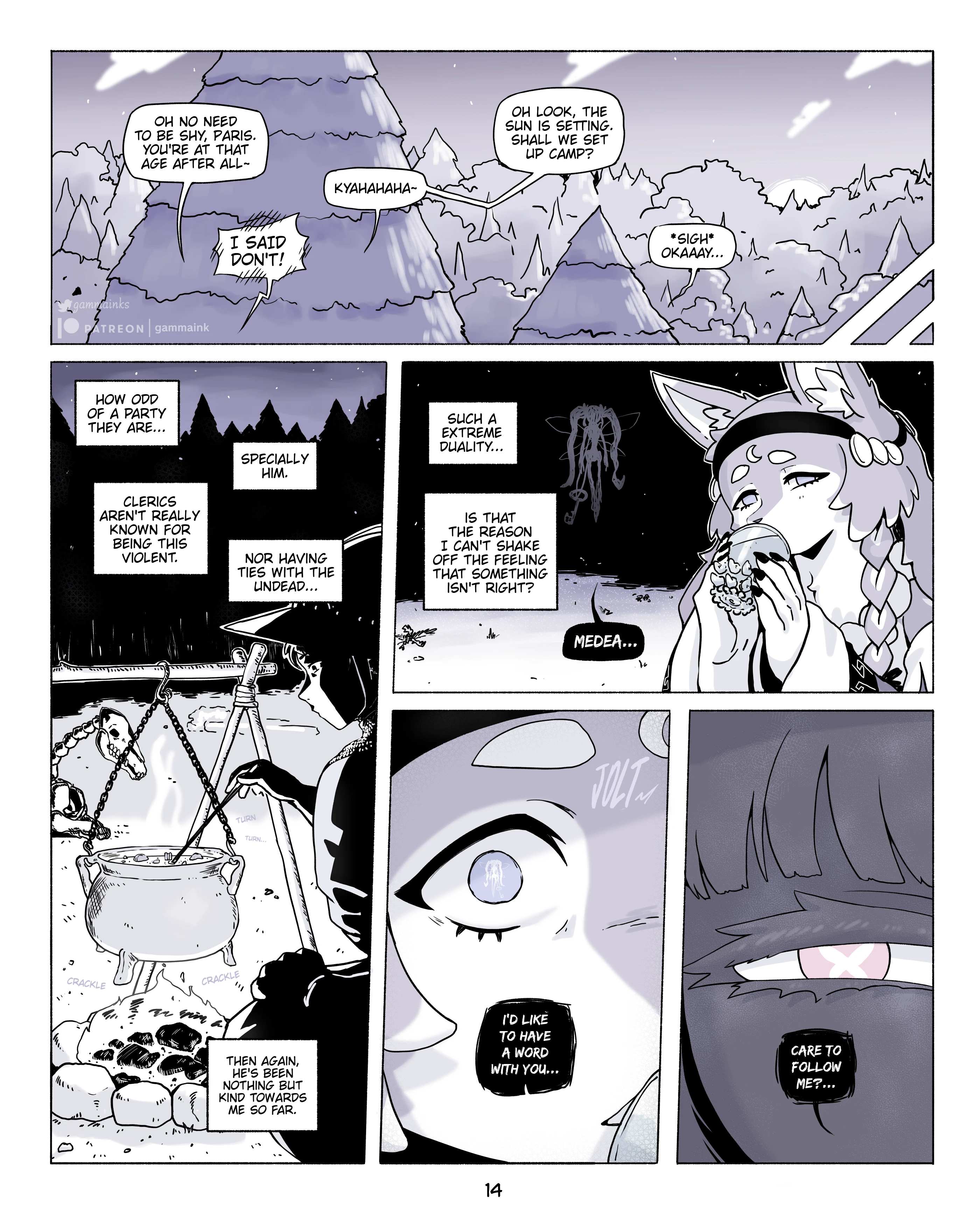 The Adventurer from Skeleton Town Chapter 1 porn comic picture 15