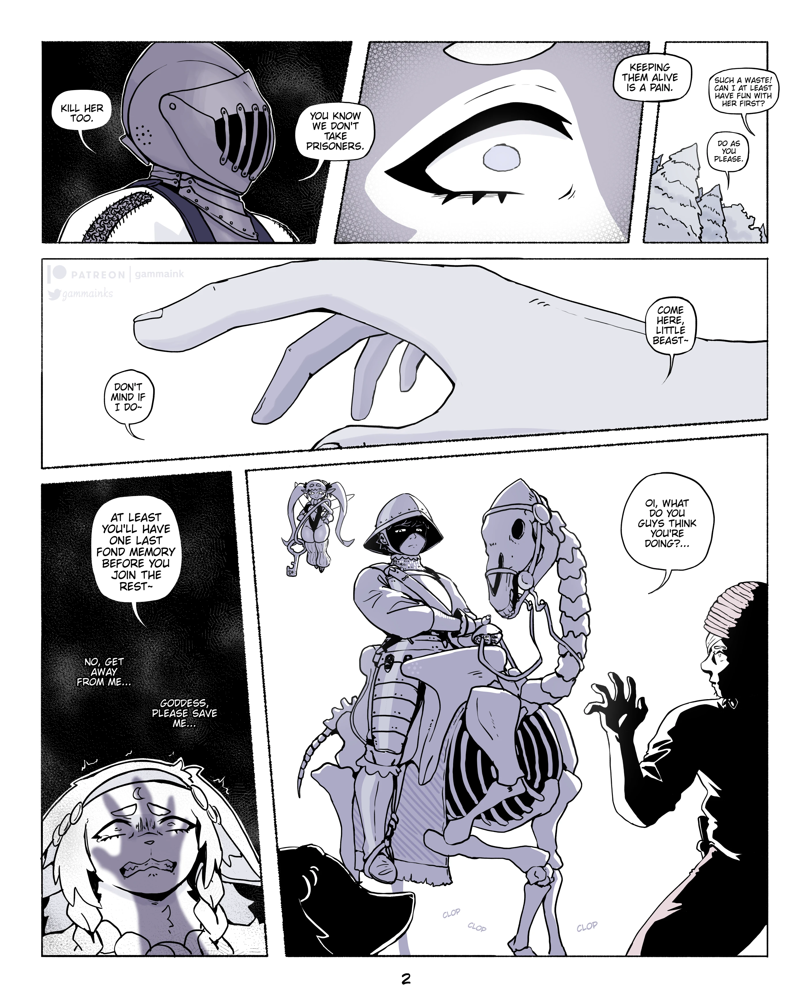 The Adventurer from Skeleton Town Chapter 1 porn comic picture 3