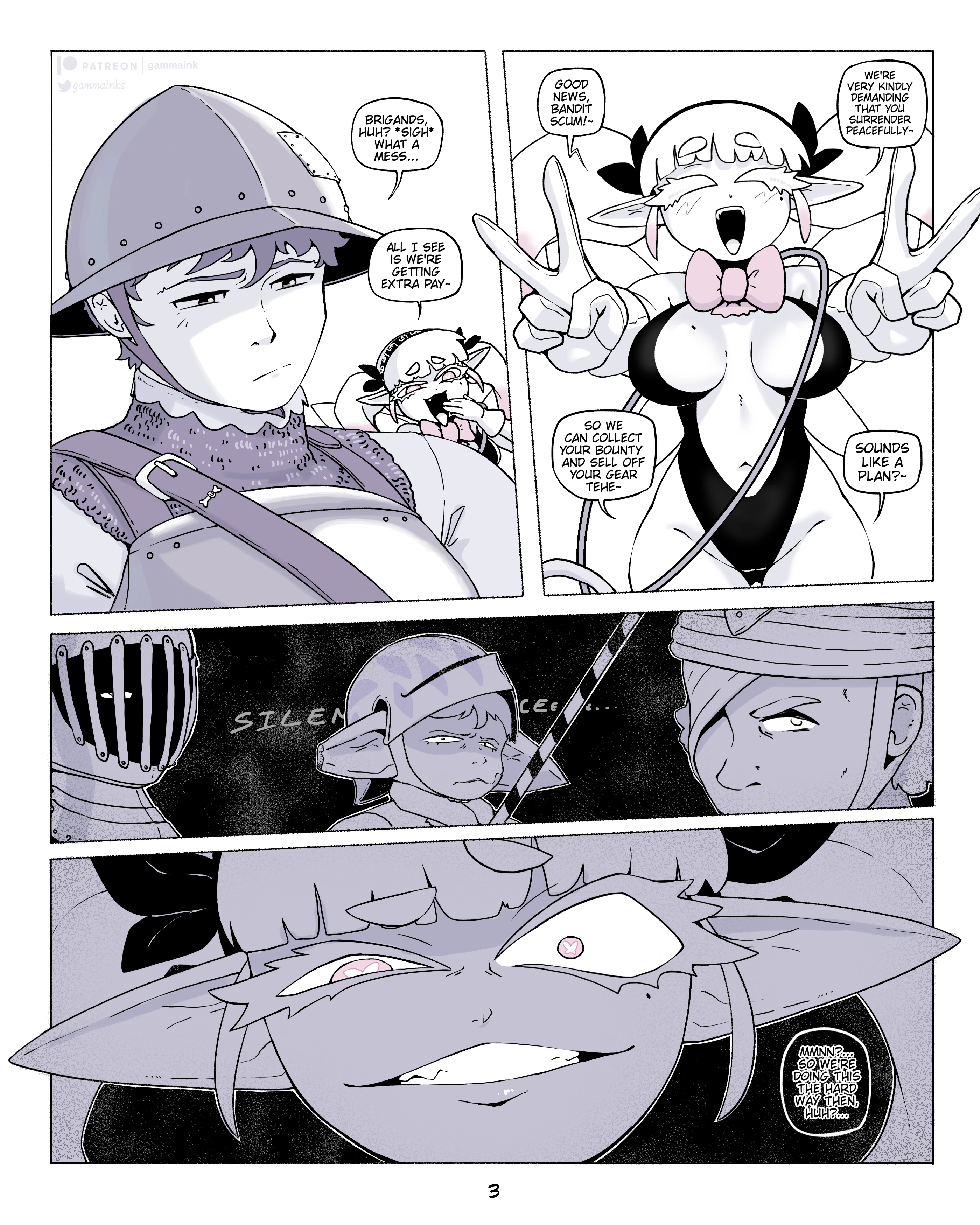 The Adventurer from Skeleton Town Chapter 1 porn comic picture 4