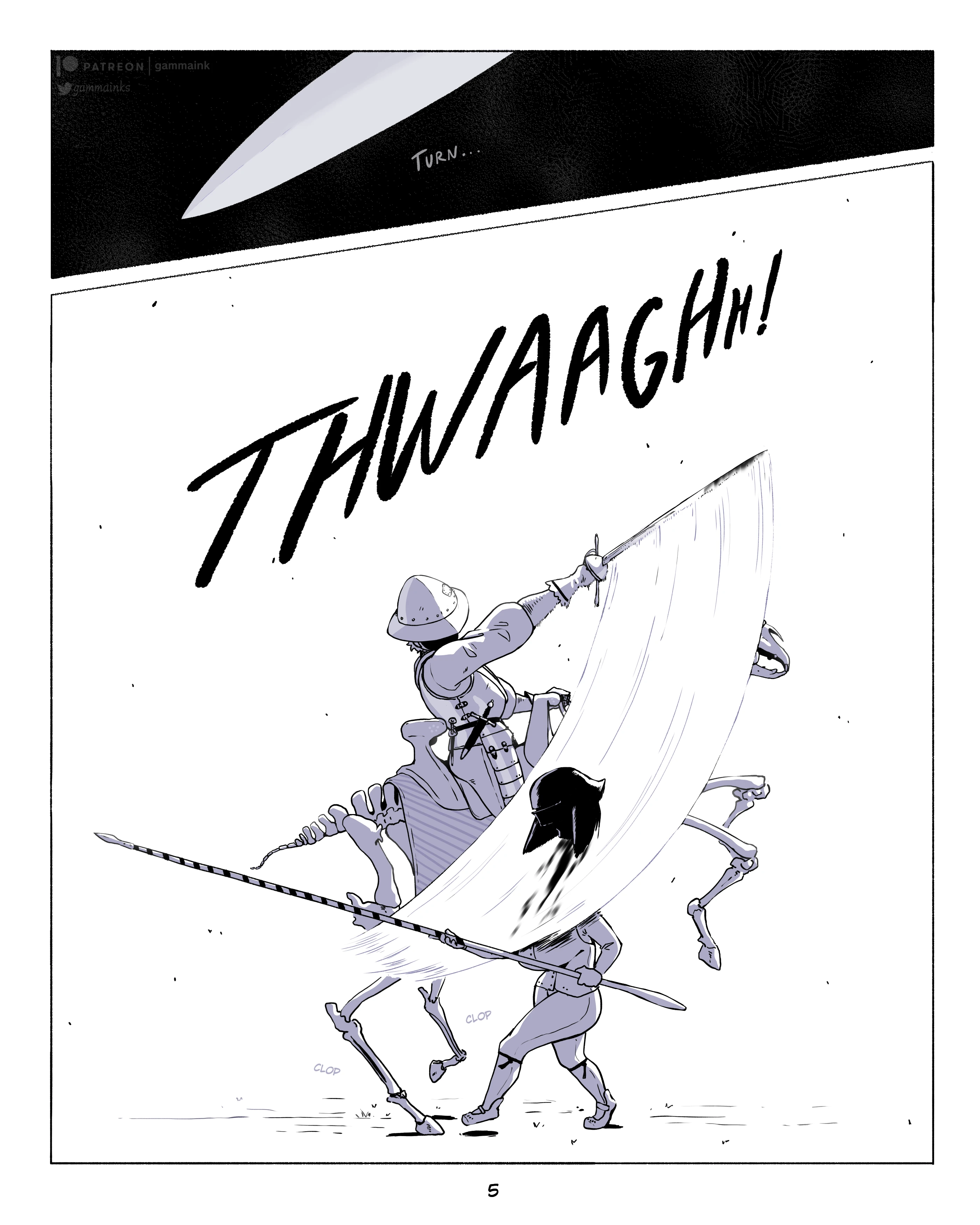 The Adventurer from Skeleton Town Chapter 1 porn comic picture 6