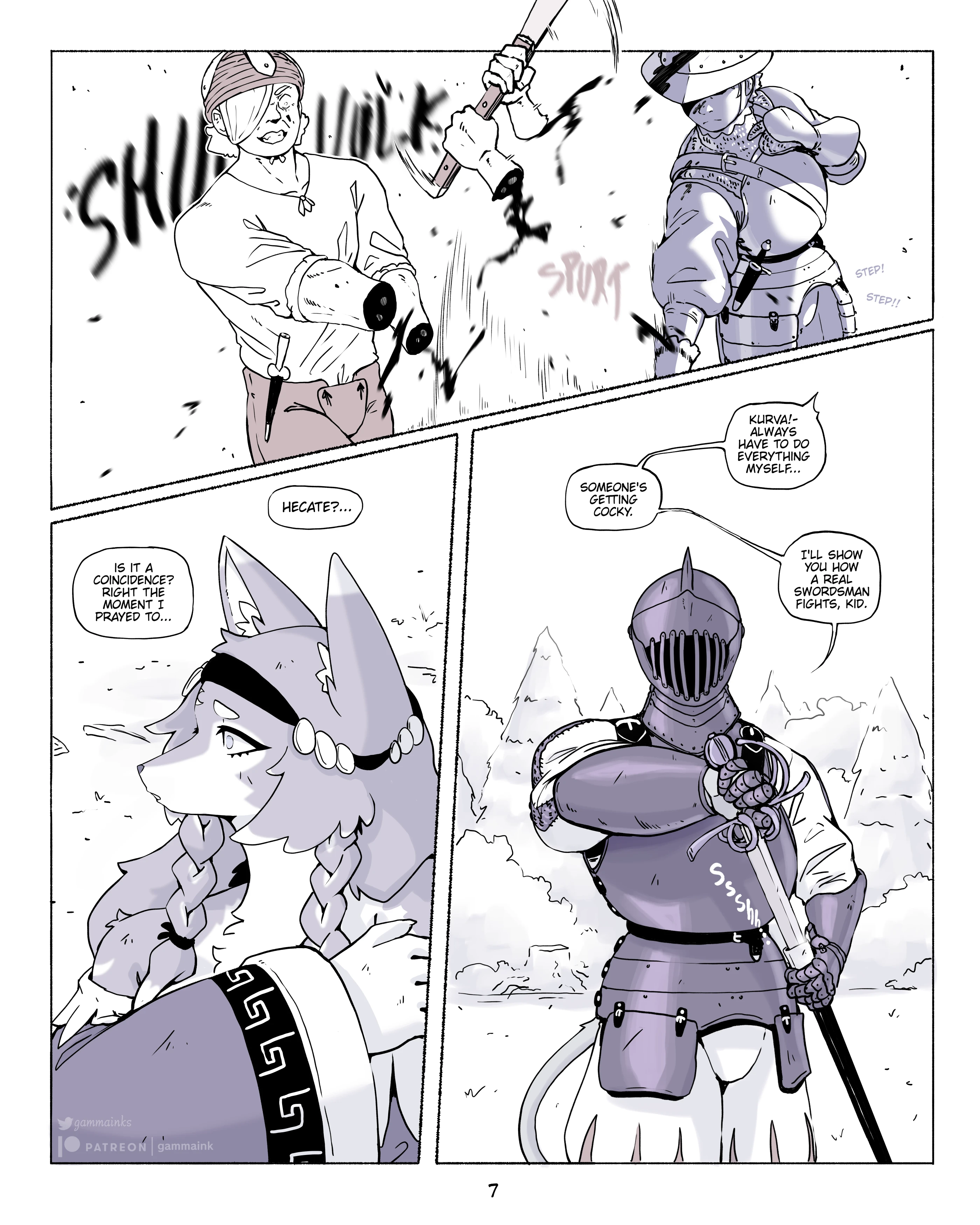 The Adventurer from Skeleton Town Chapter 1 porn comic picture 8