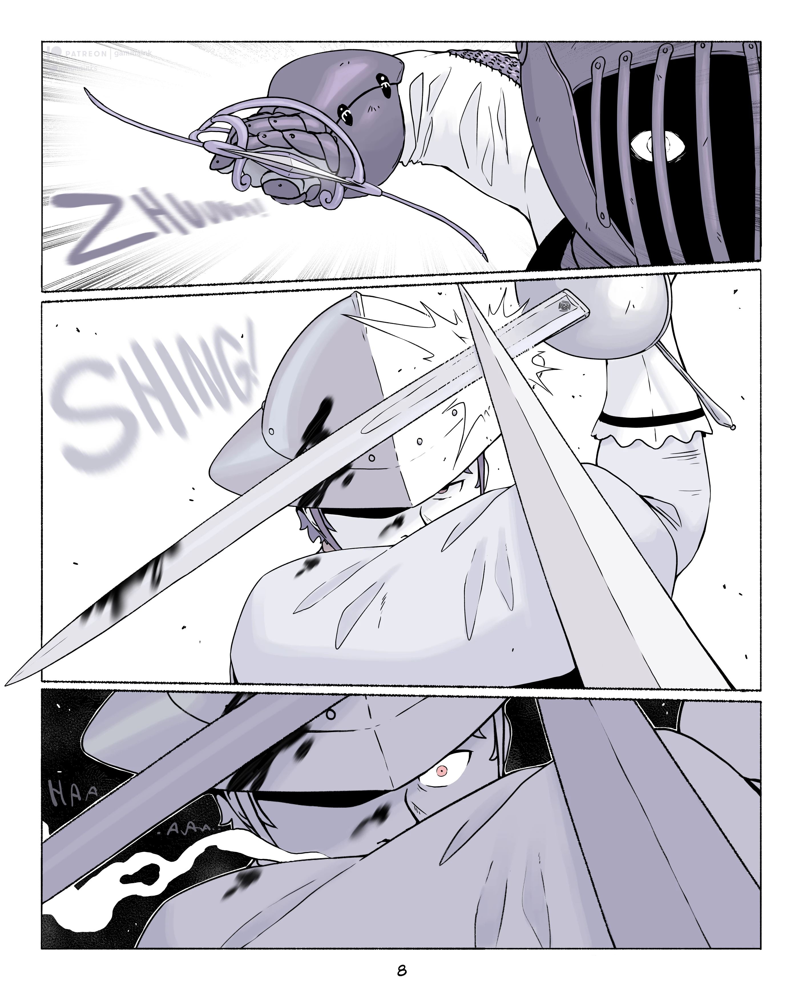 The Adventurer from Skeleton Town Chapter 1 porn comic picture 9