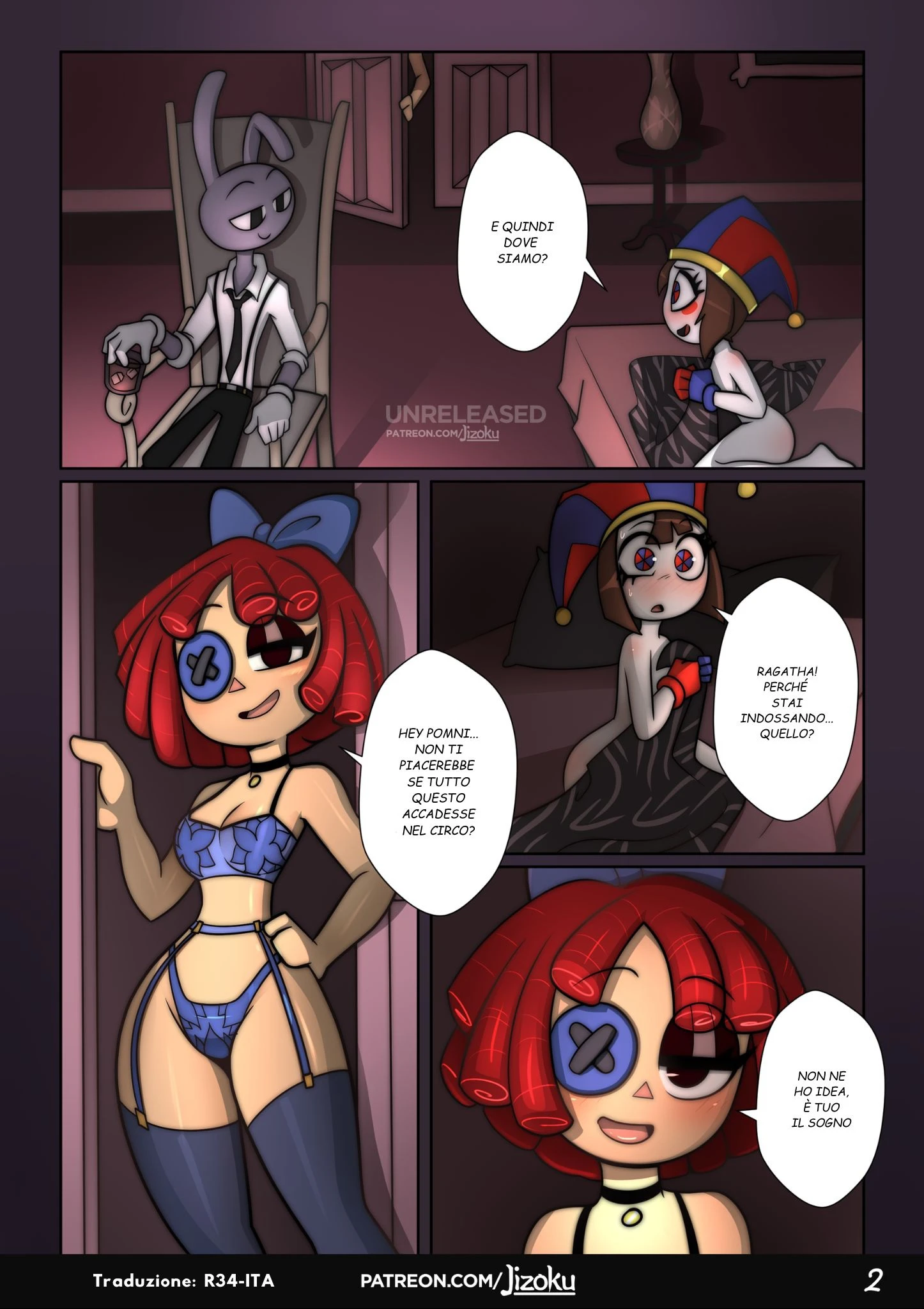 The Amazing Digital Circus - New Rules ITA porn comic picture 3