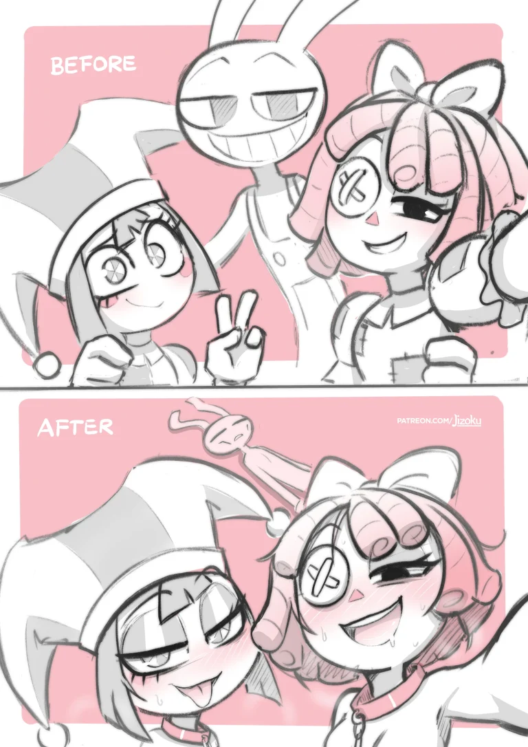 The Amazing Digital Circus Sketches porn comic picture 11