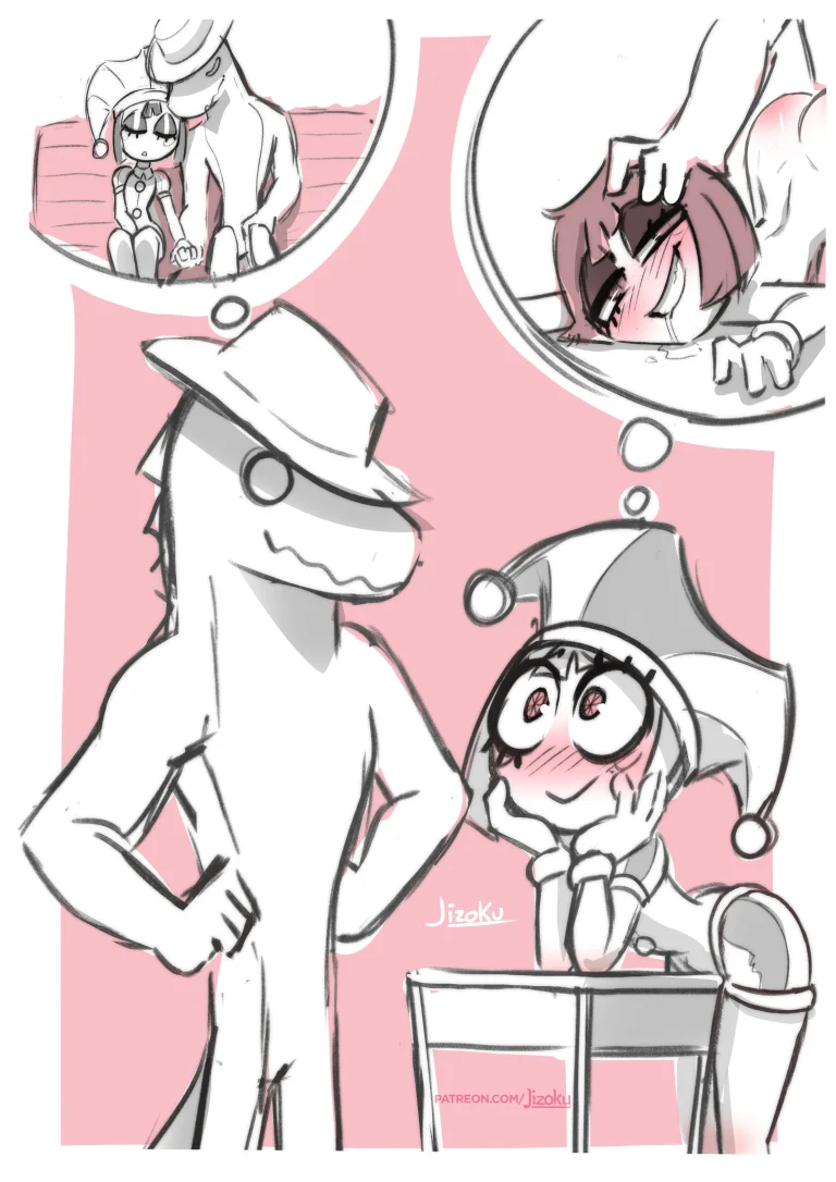 The Amazing Digital Circus Sketches porn comic picture 2