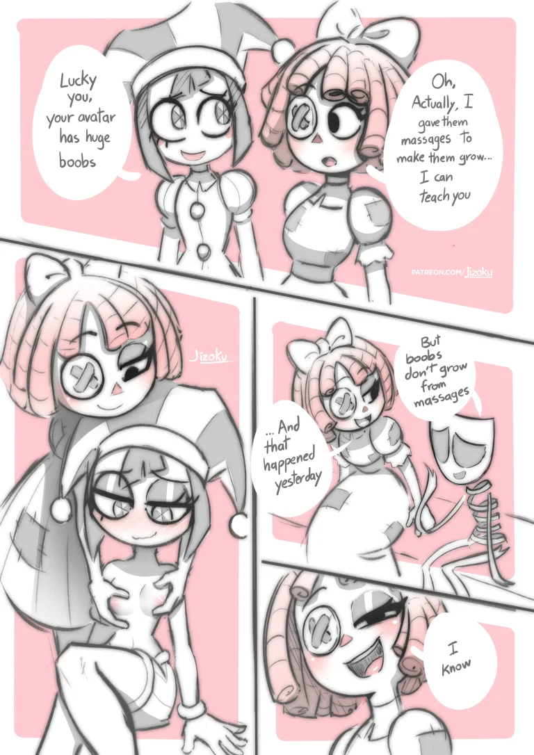 The Amazing Digital Circus Sketches porn comic picture 28