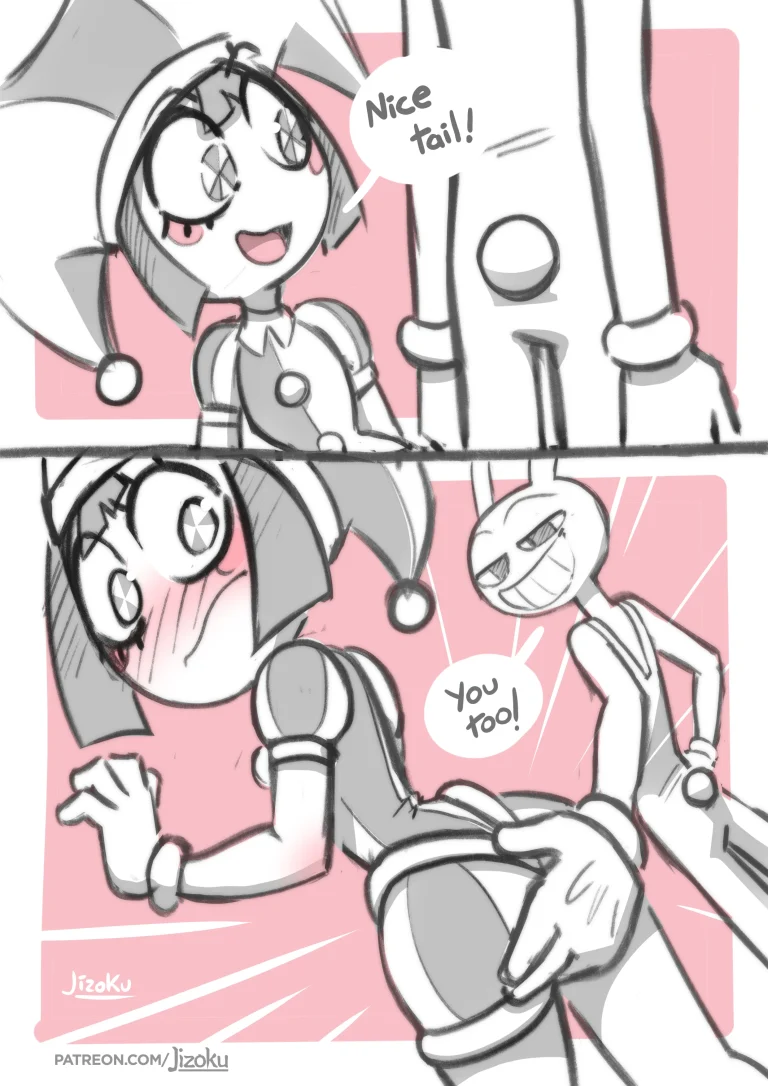 The Amazing Digital Circus Sketches porn comic picture 3