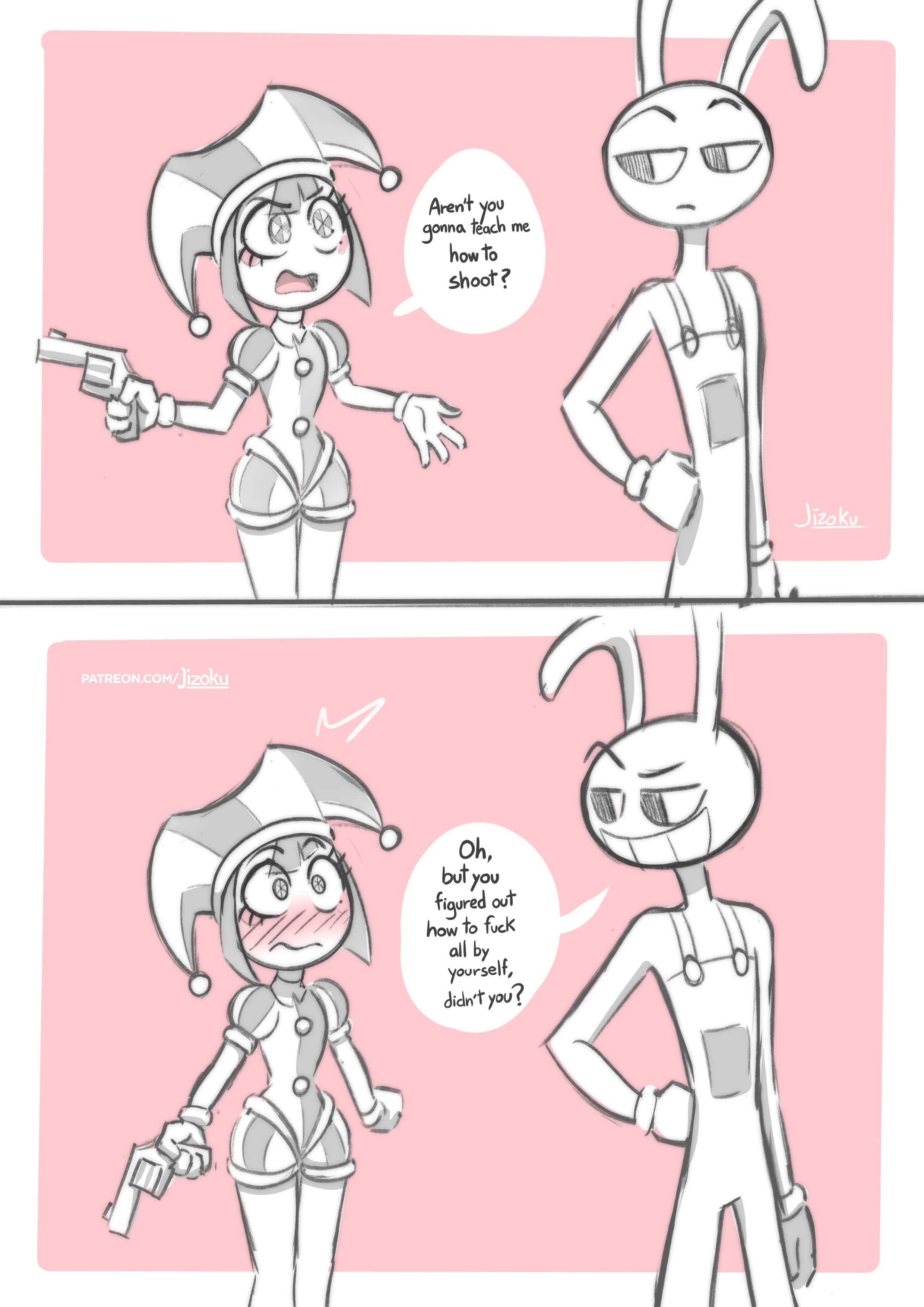 The Amazing Digital Circus Sketches porn comic picture 34