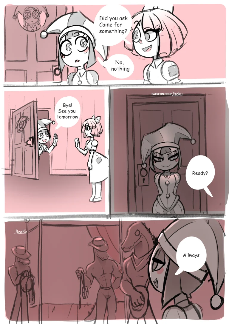 The Amazing Digital Circus Sketches porn comic picture 37