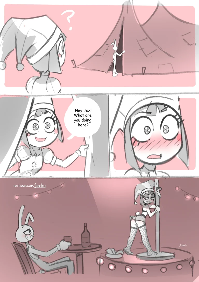 The Amazing Digital Circus Sketches porn comic picture 39