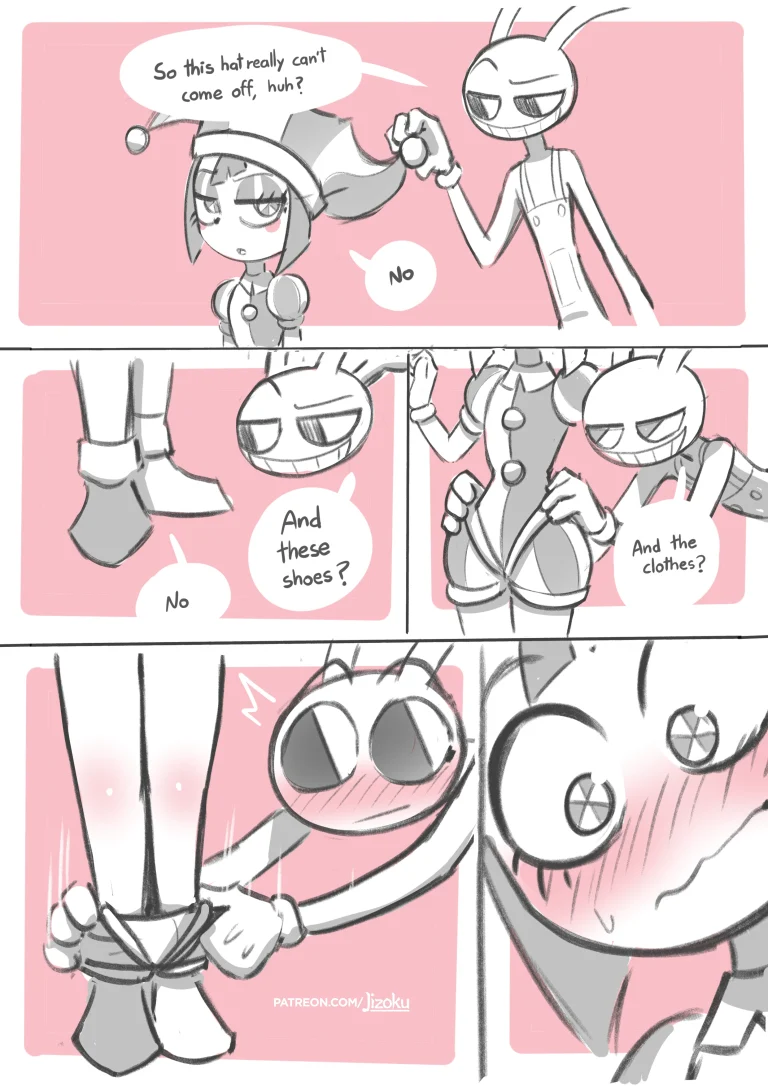 The Amazing Digital Circus Sketches porn comic picture 7