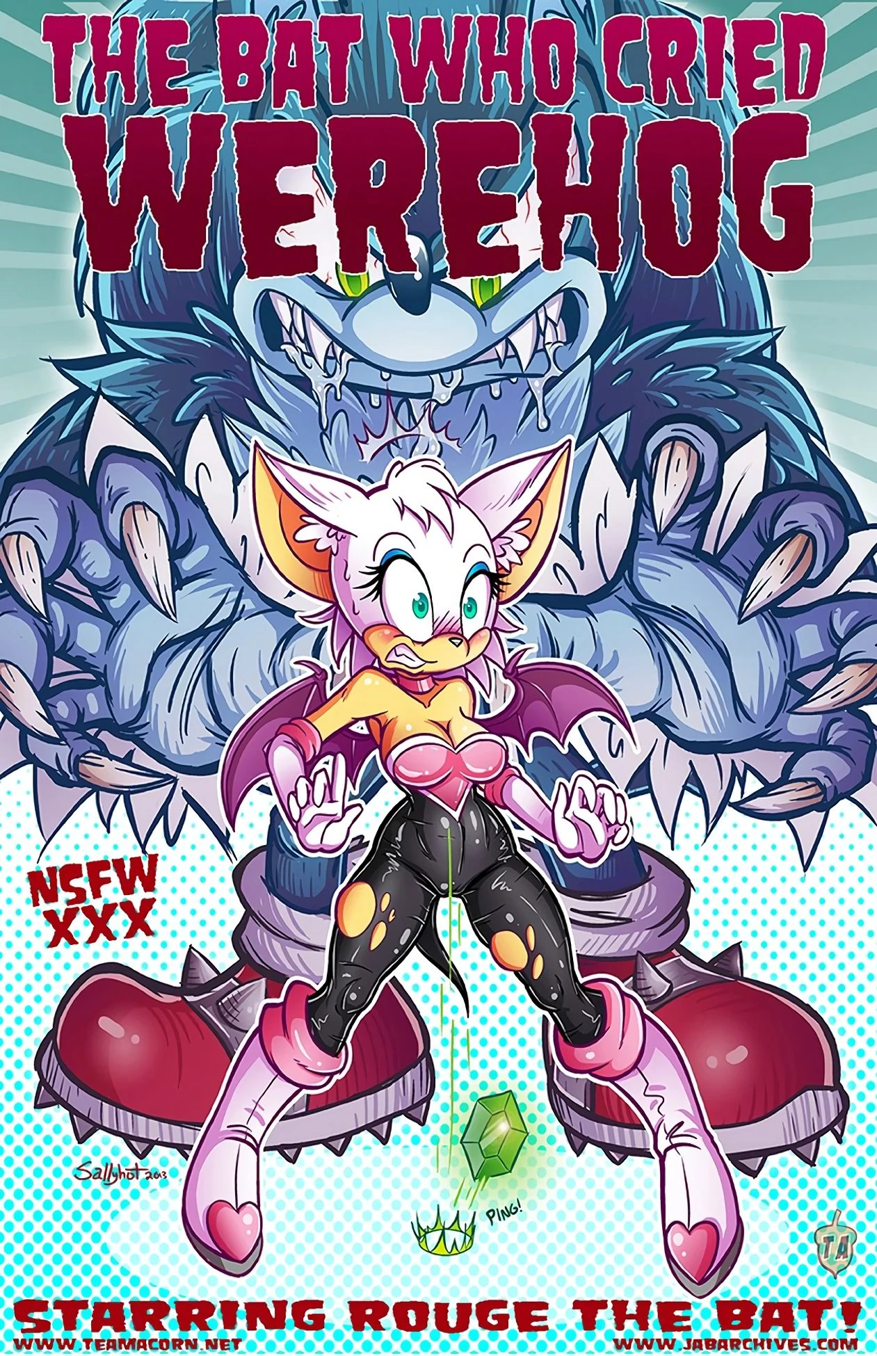 The Bat Who Cried Werehog porn comic picture 1