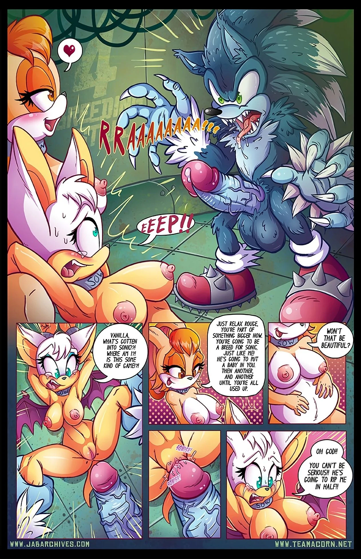 The Bat Who Cried Werehog porn comic picture 3