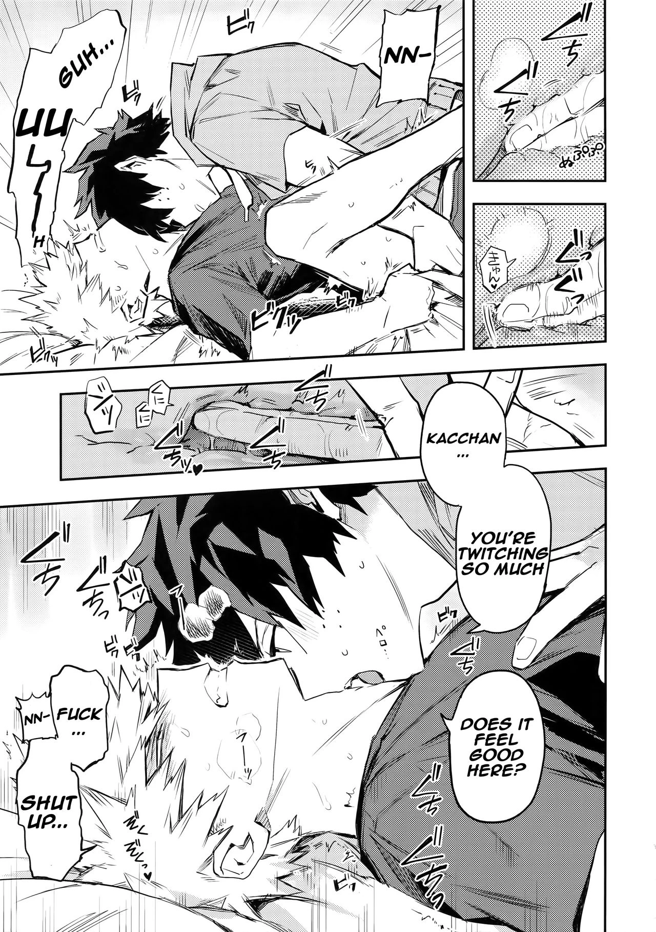 The Battle Between Sick Kacchan and Me porn comic picture 12