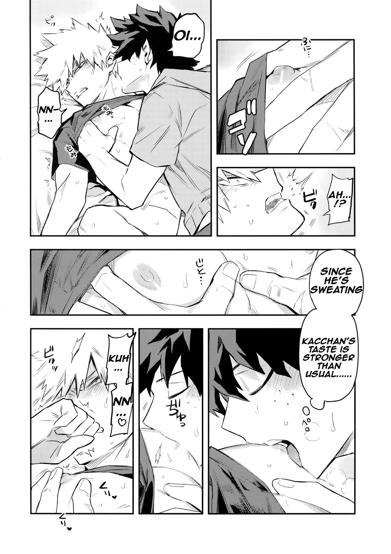 The Battle Between Sick Kacchan and Me porn comic picture 13