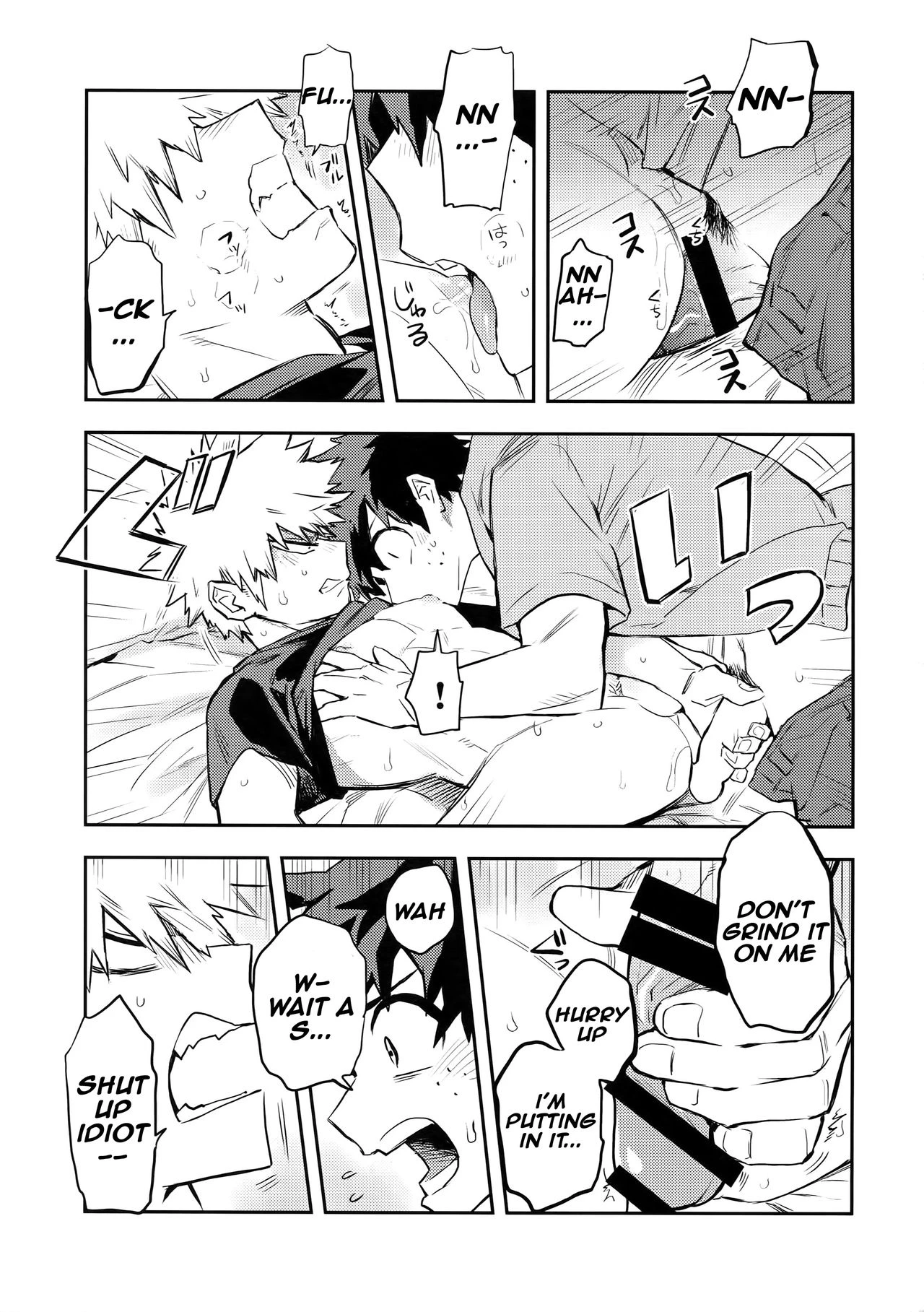 The Battle Between Sick Kacchan and Me porn comic picture 14