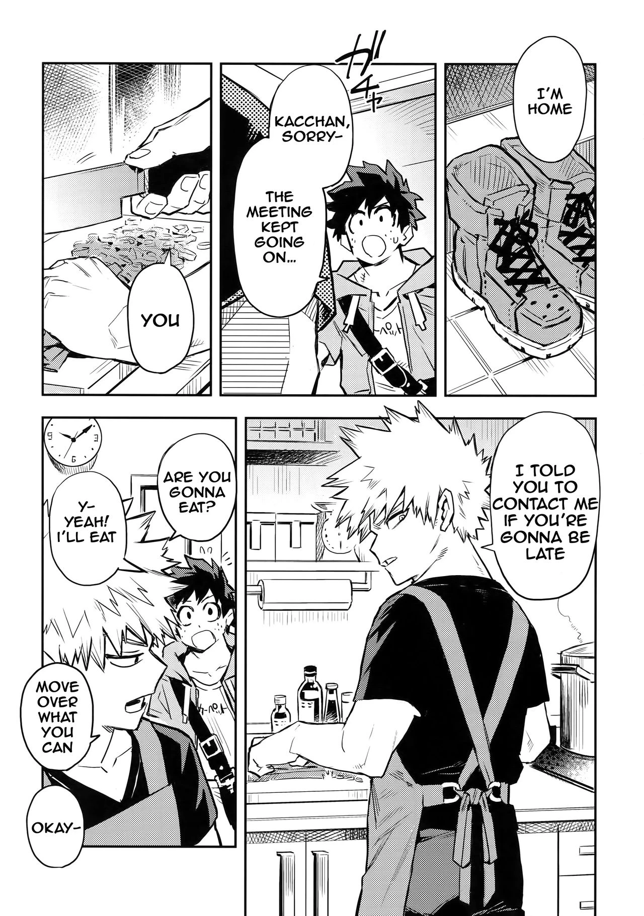 The Battle Between Sick Kacchan and Me porn comic picture 2