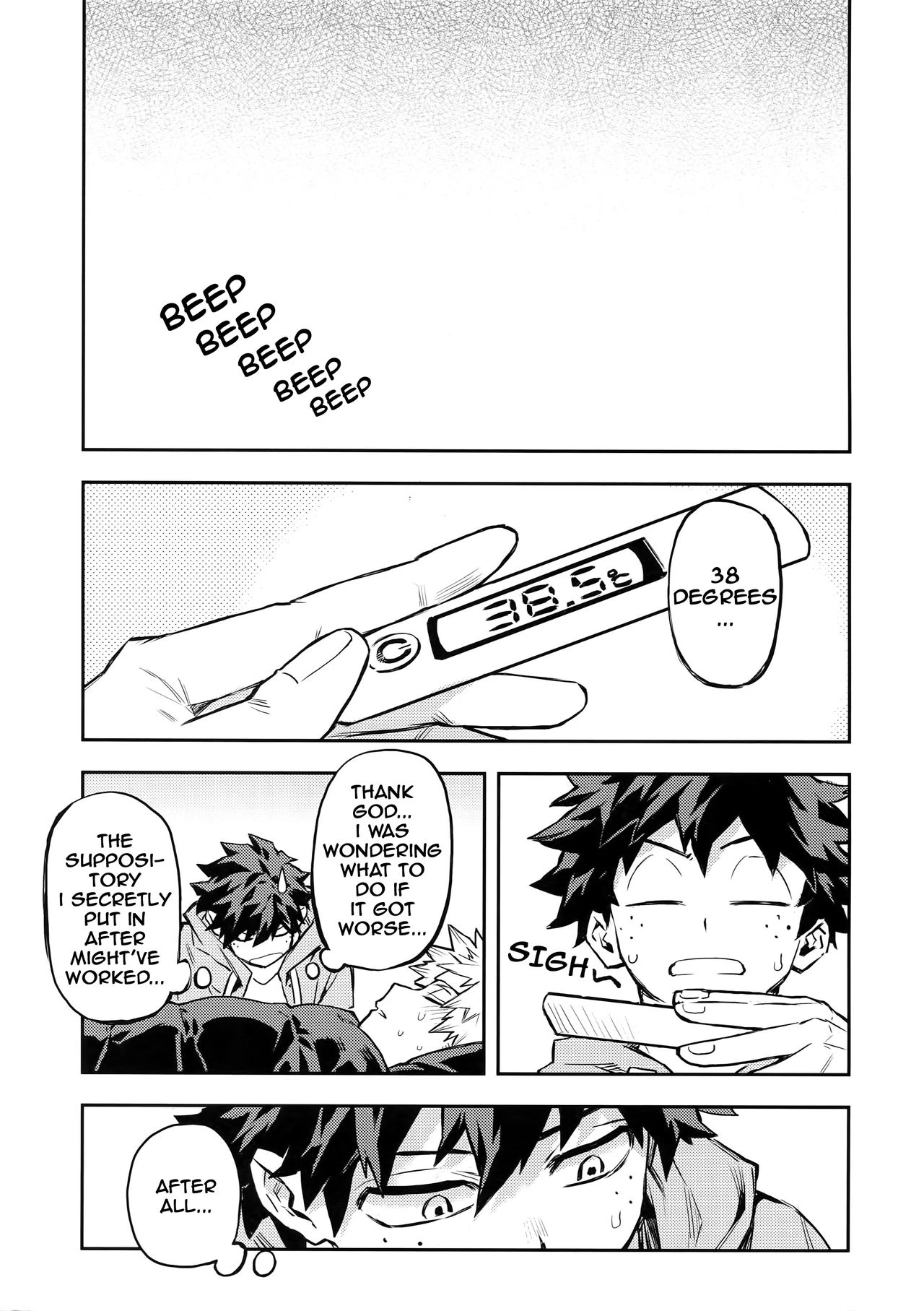 The Battle Between Sick Kacchan and Me porn comic picture 20