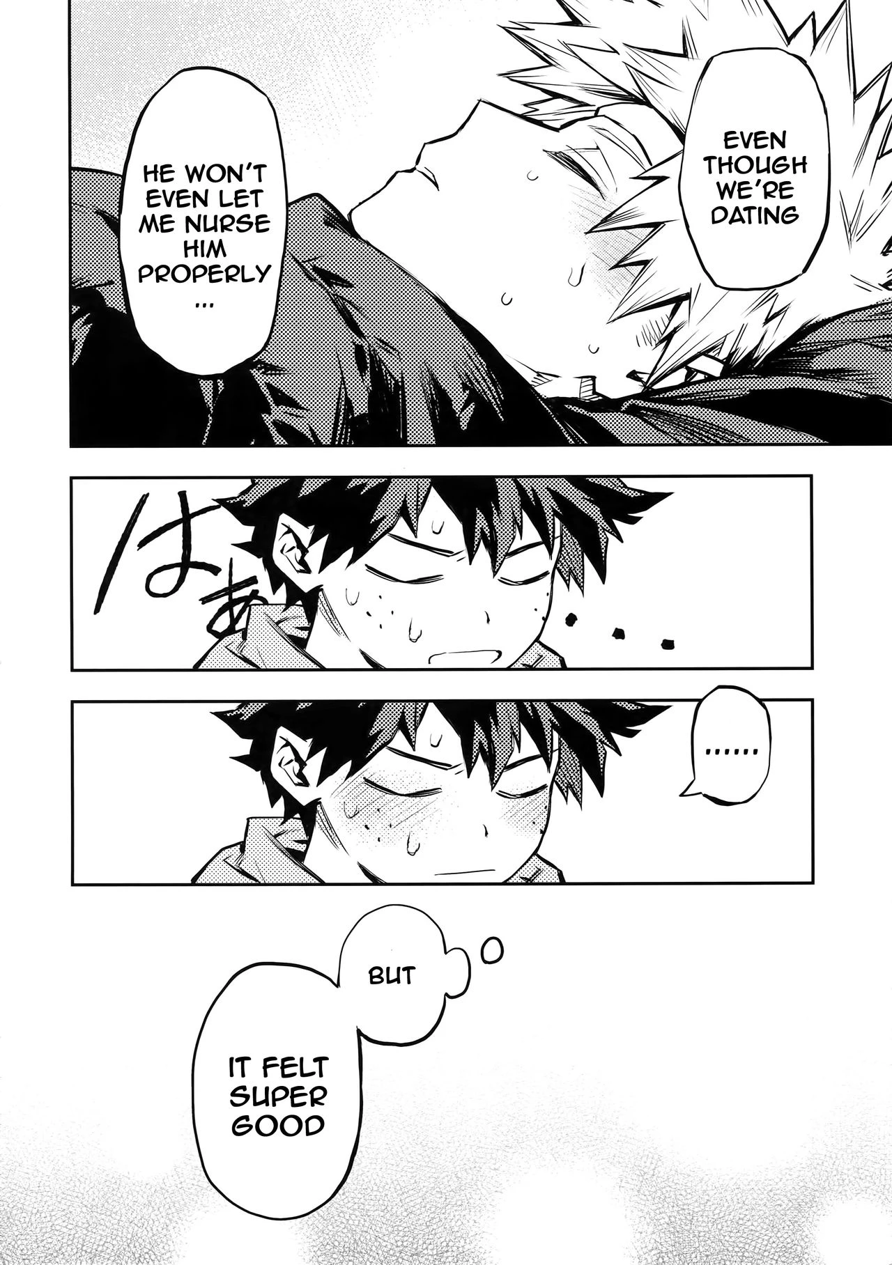 The Battle Between Sick Kacchan and Me porn comic picture 21