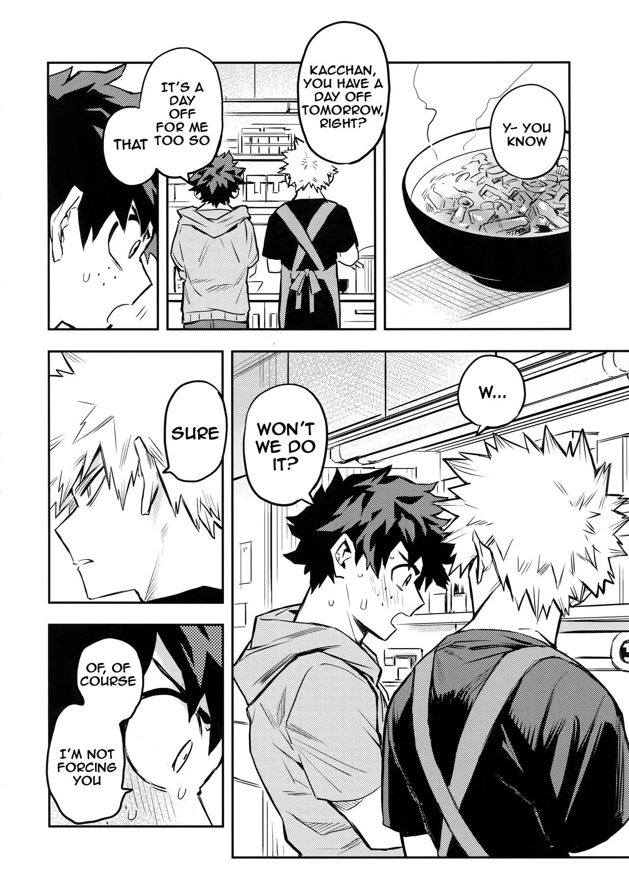 The Battle Between Sick Kacchan and Me porn comic picture 3
