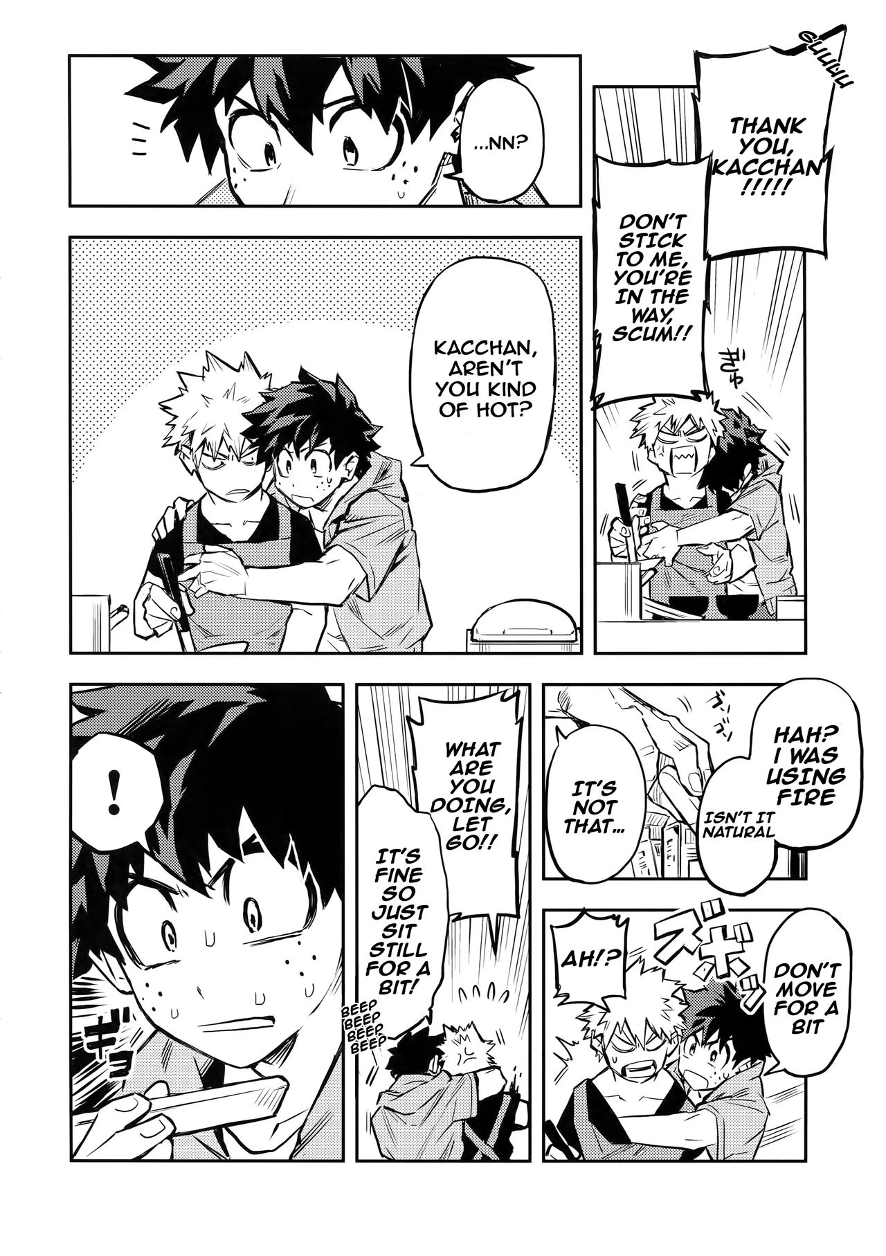 The Battle Between Sick Kacchan and Me porn comic picture 5