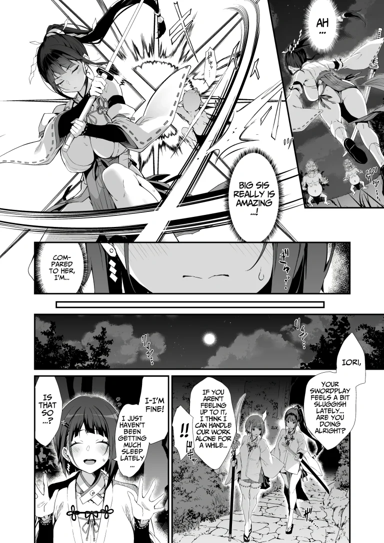 The Battle Shrine Maidens of Humiliating Servility porn comic picture 5