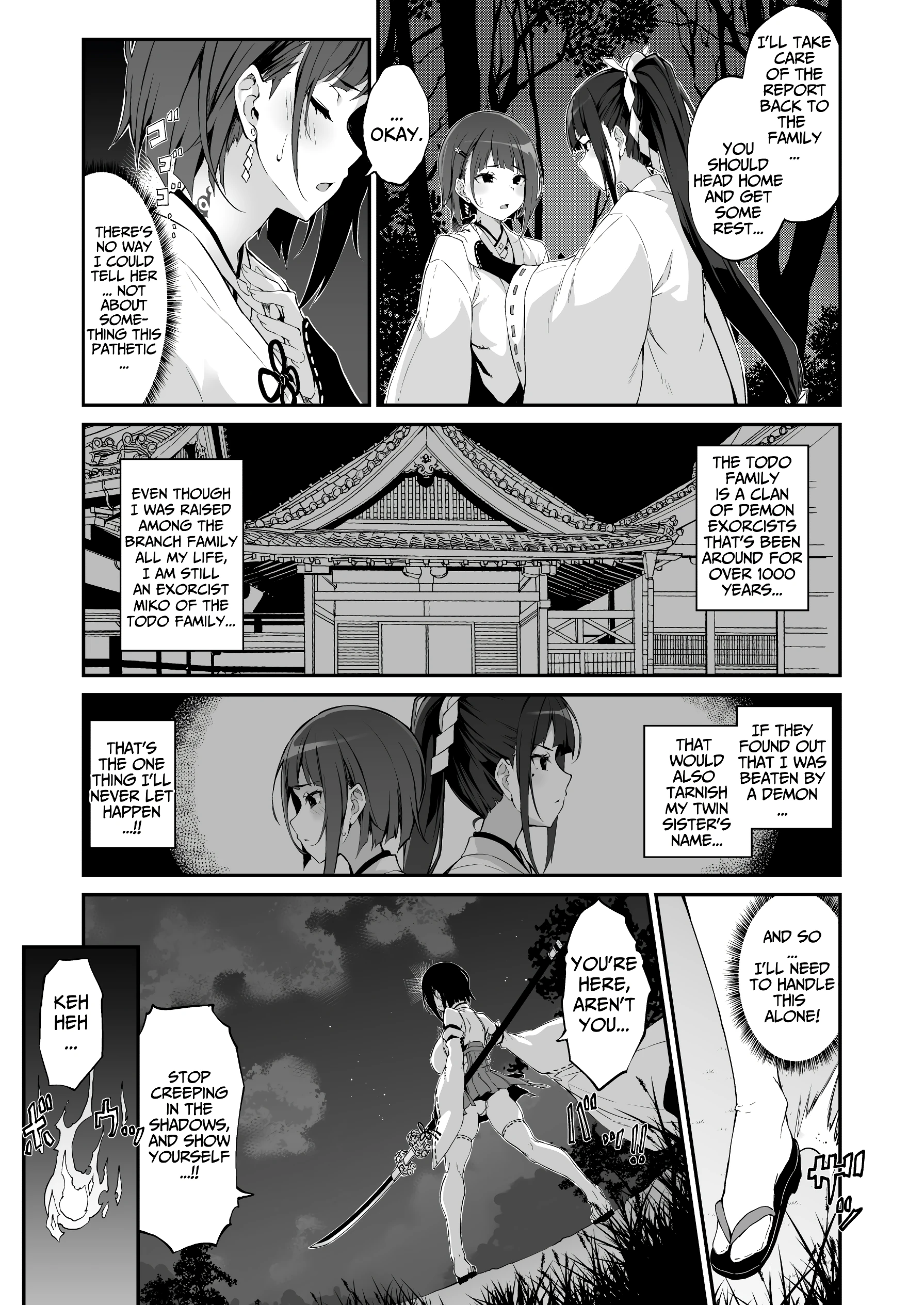 The Battle Shrine Maidens of Humiliating Servility porn comic picture 6