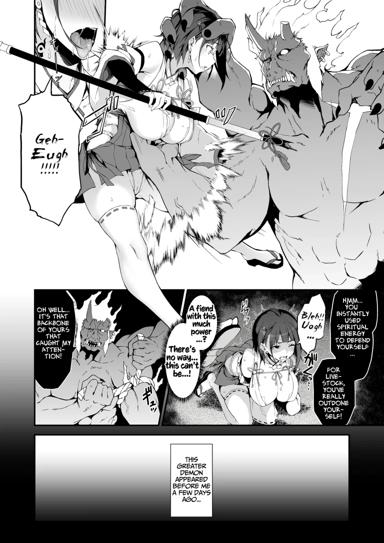 The Battle Shrine Maidens of Humiliating Servility porn comic picture 9