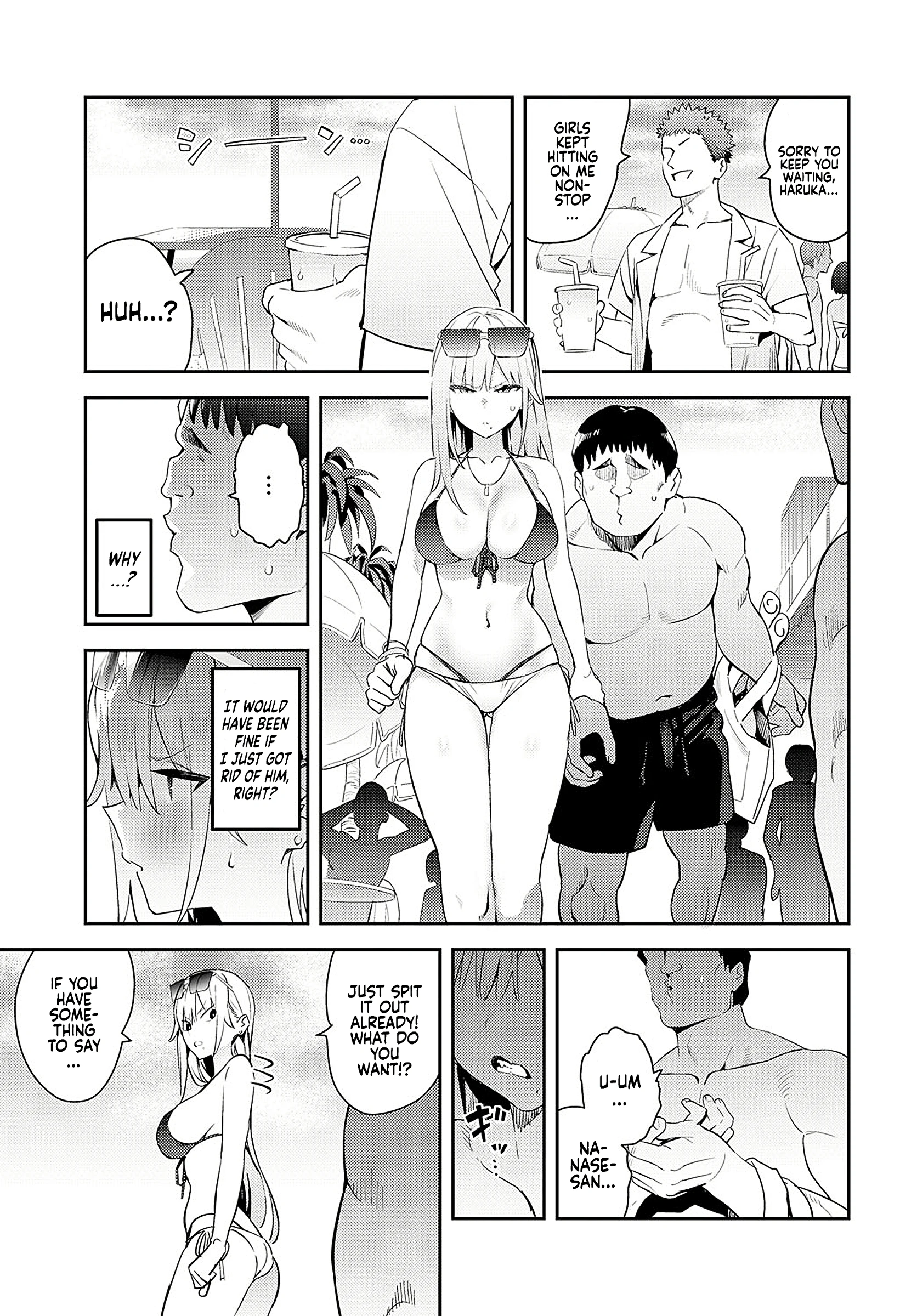 The Beauty and The Beast -The Gyaru and The Disgusting Otaku porn comic picture 5