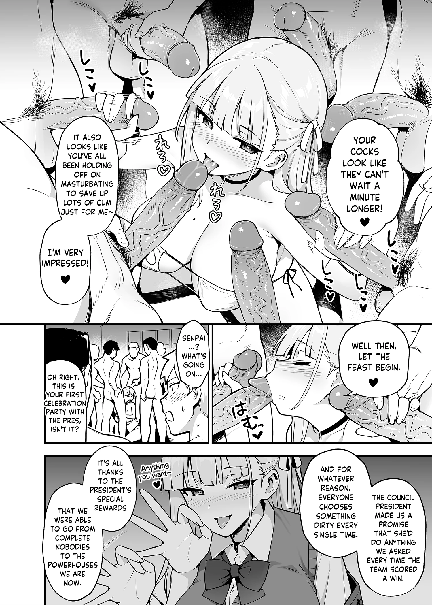 The Beloved Student Council President With the Obscenely Big Tits porn comic picture 15