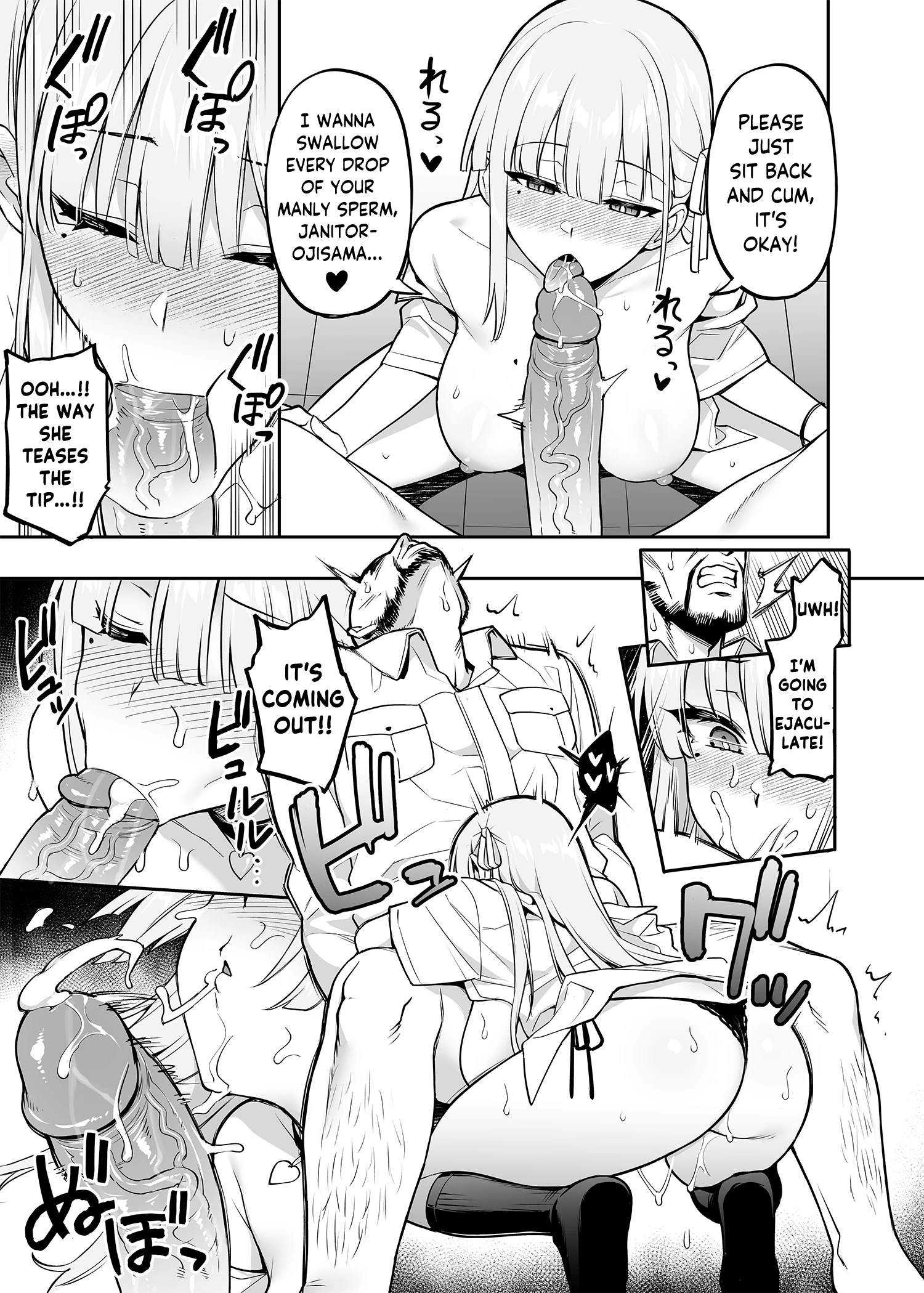 The Beloved Student Council President With the Obscenely Big Tits porn comic picture 26