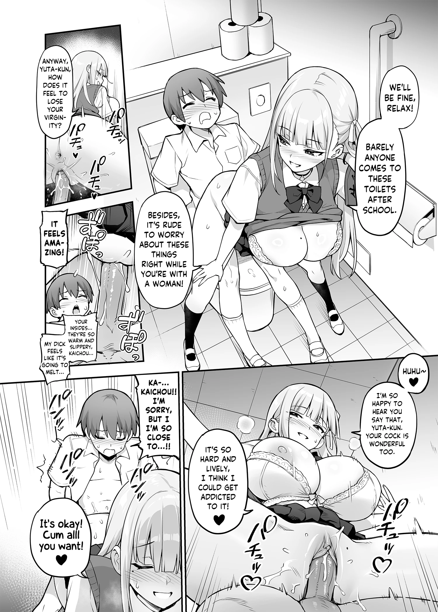 The Beloved Student Council President With the Obscenely Big Tits porn comic picture 9